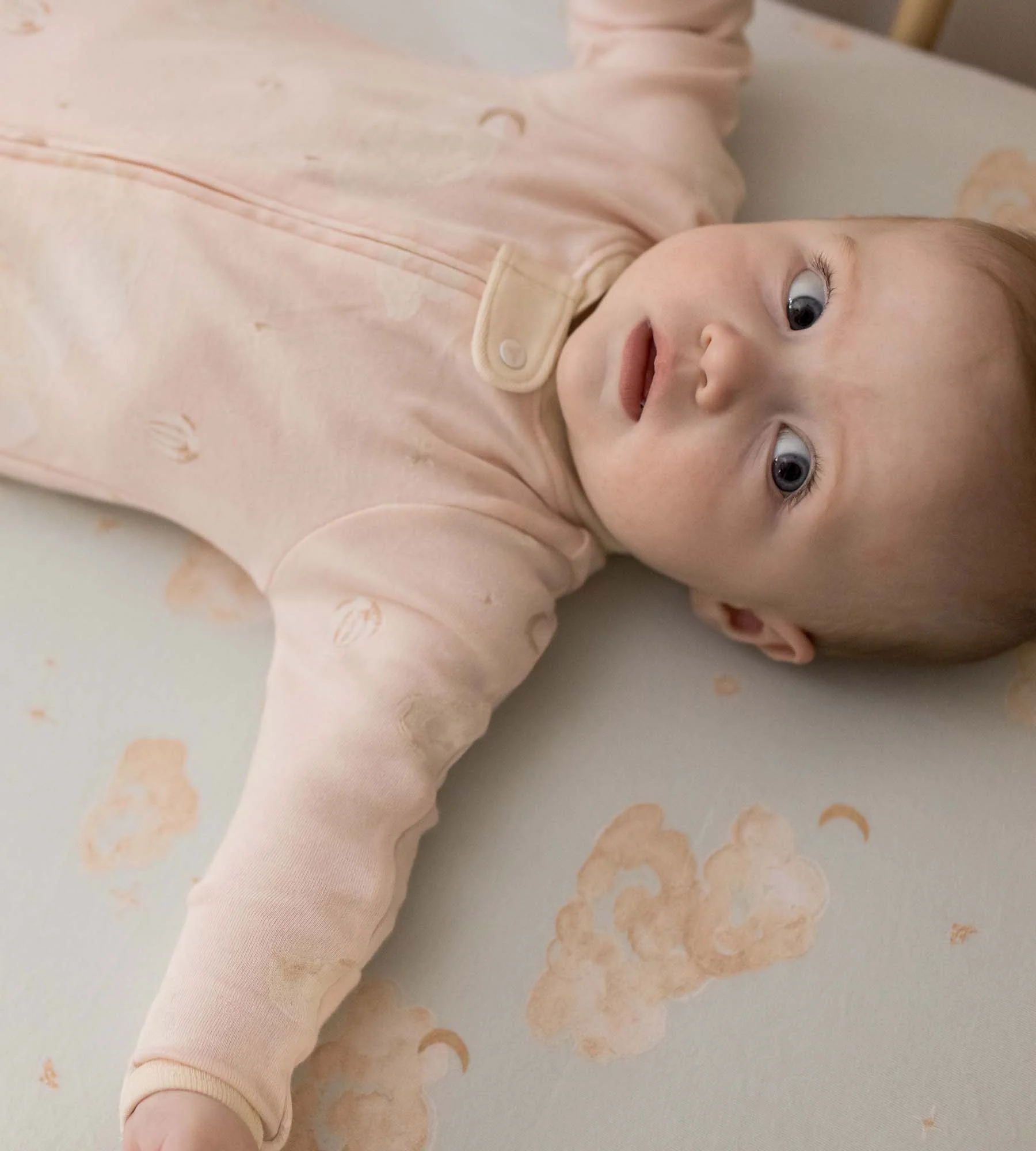 Good Night Sky Organic Cotton Sleep & Play - Ranunculus - Image 7