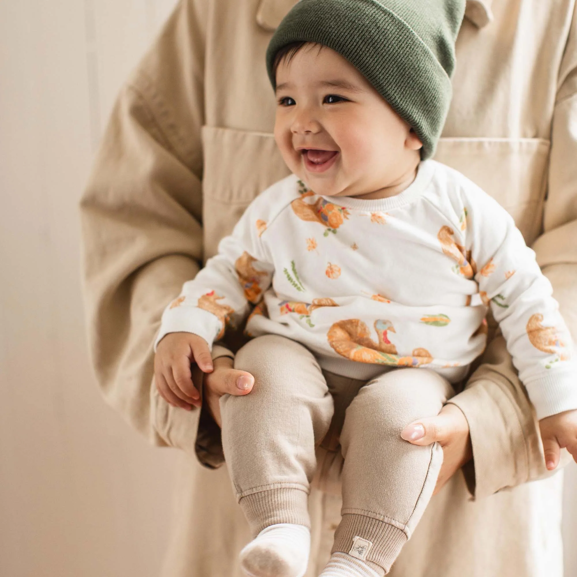 Happy Harvest Boy Sweatshirt & Pants Set - Image 5