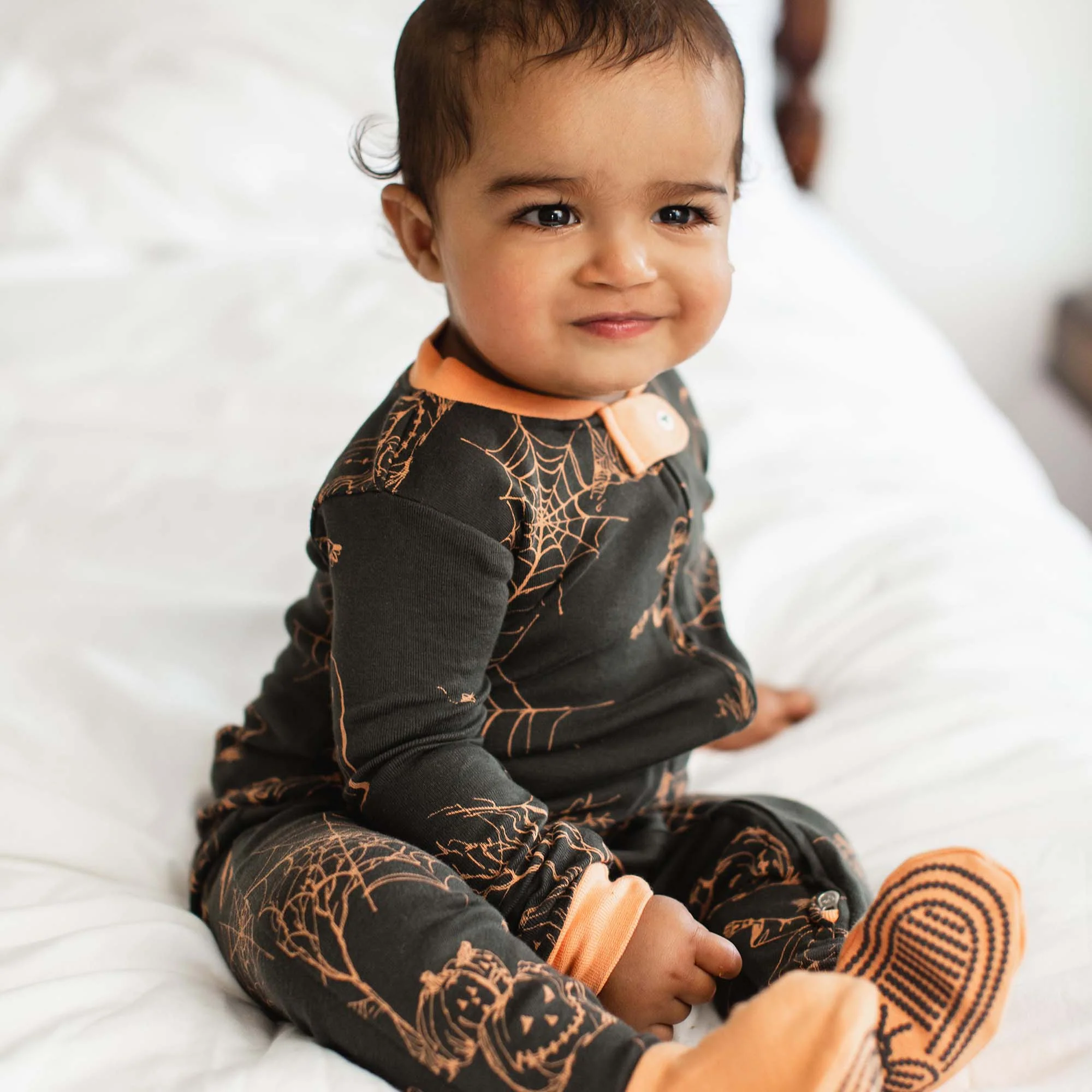 Haunted Halloween Organic Cotton Sleep & Play - Image 7