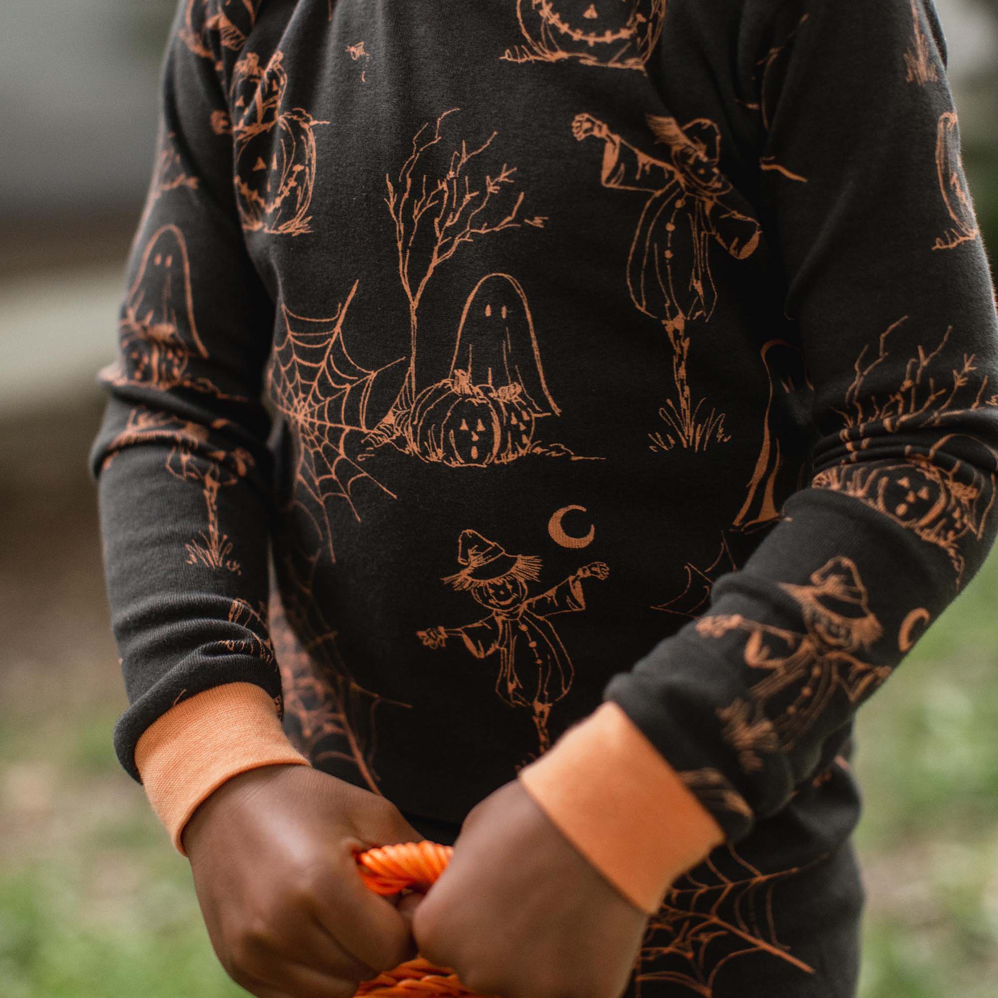 Haunted Halloween Organic Cotton Sleep & Play - Image 8