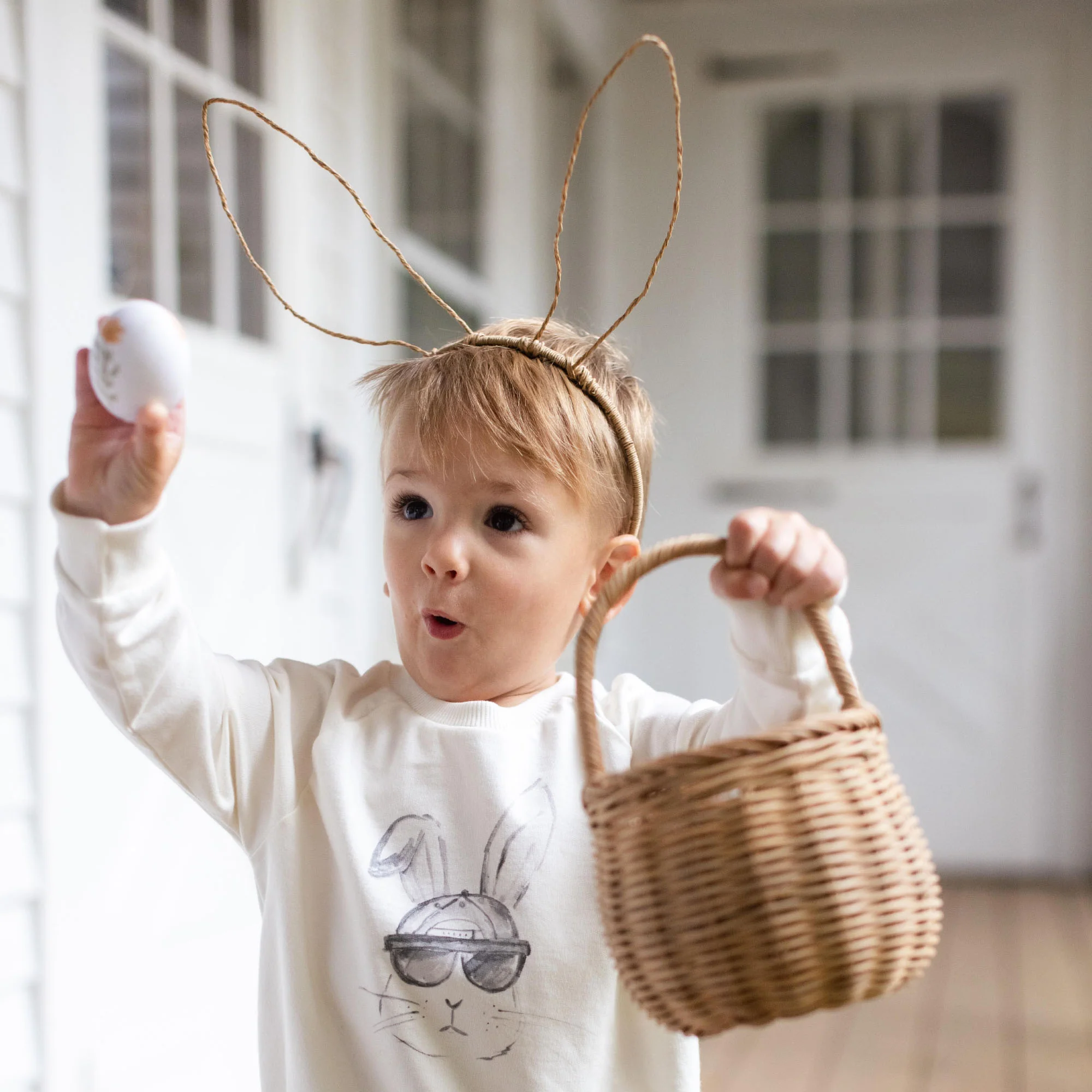 Hip Hop Bunny Sweatshirt & Pants Set - Image 7