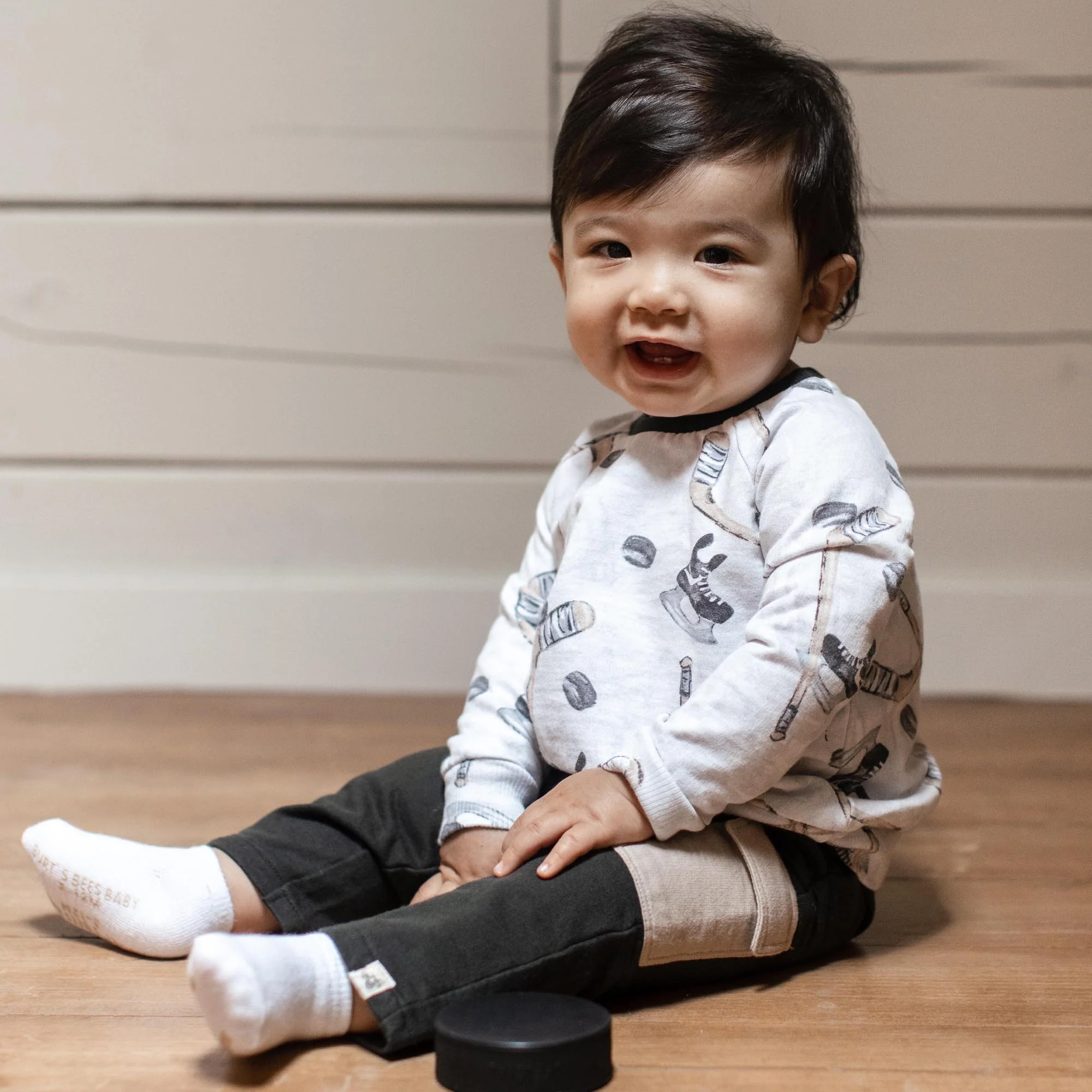 Hockey Season Sweatshirt & Pants Set - Image 5