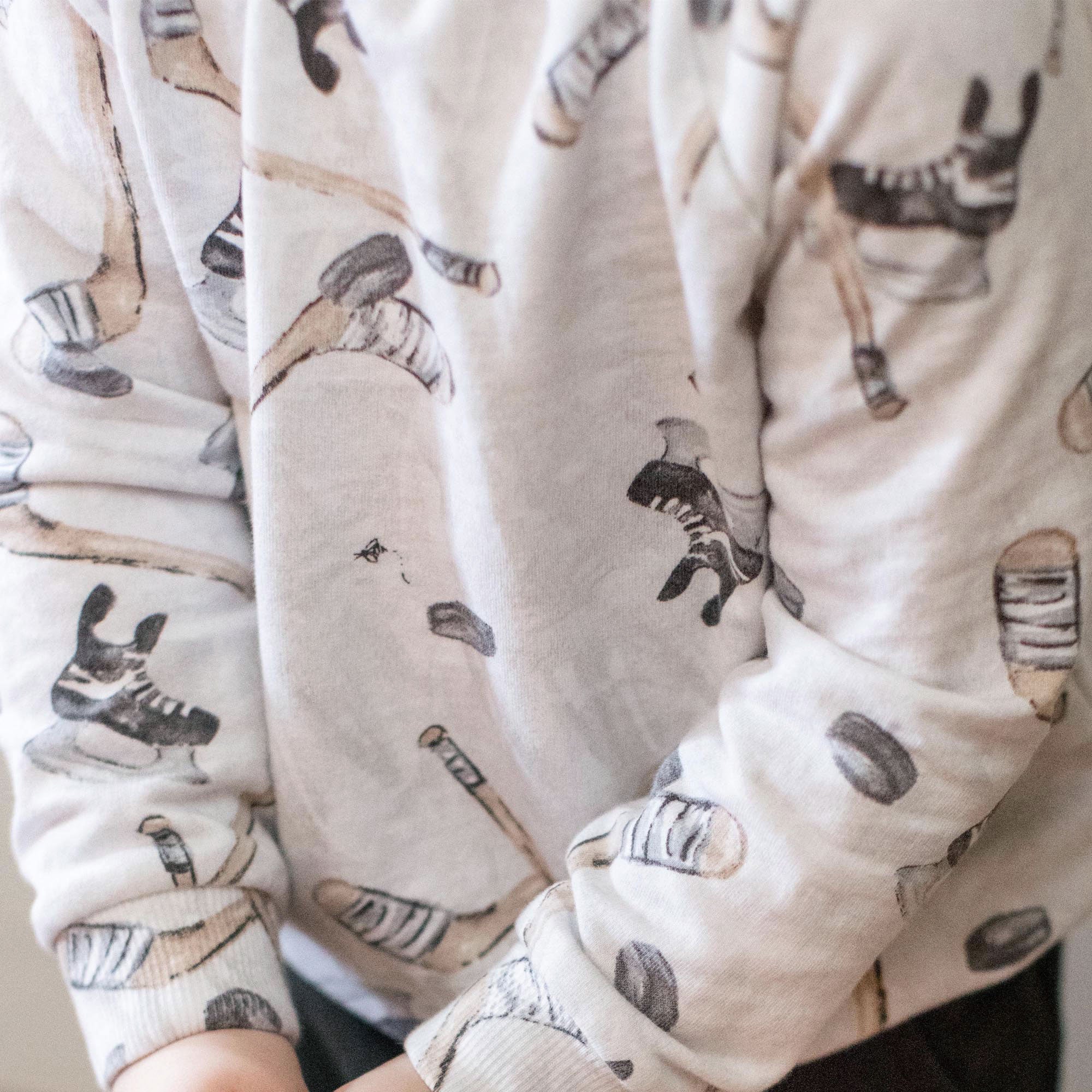 Hockey Season Sweatshirt & Pants Set - Image 7