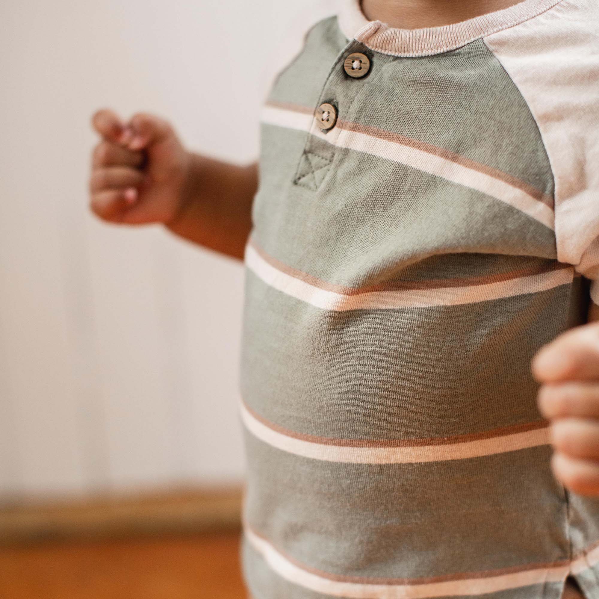 Holland Stripe Organic Boy Tee & Pants Set - Image 5
