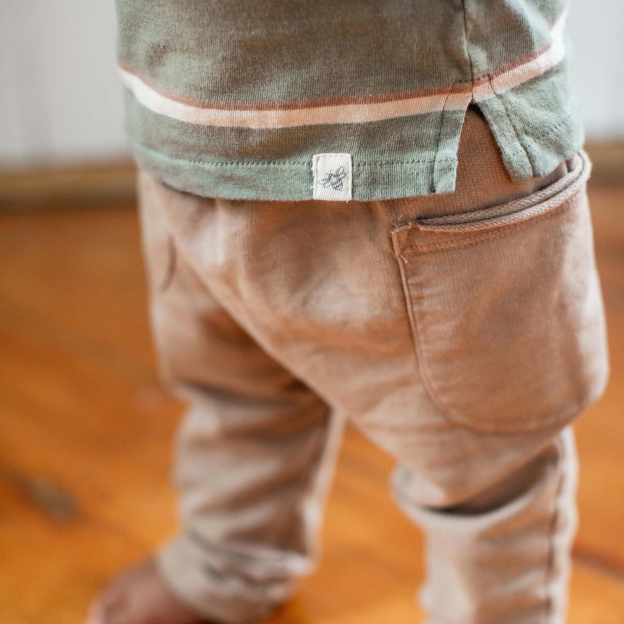 Holland Stripe Organic Boy Tee & Pants Set - Image 6