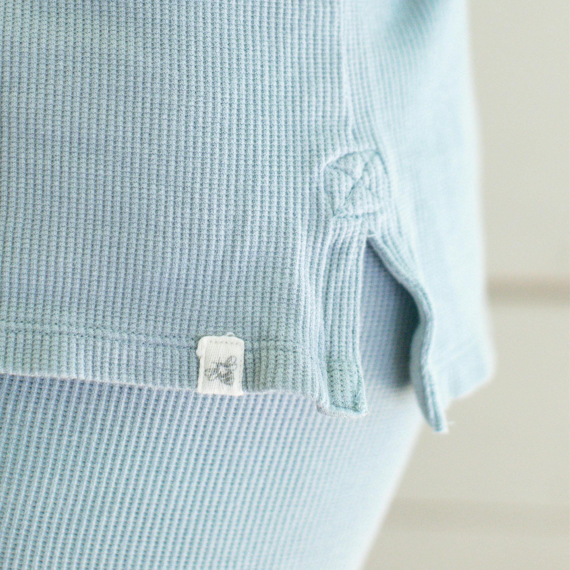 Honeysoft™ Mommy & Me Matching Thermal Lyocell Pajamas - Mountain Blue - Image 5