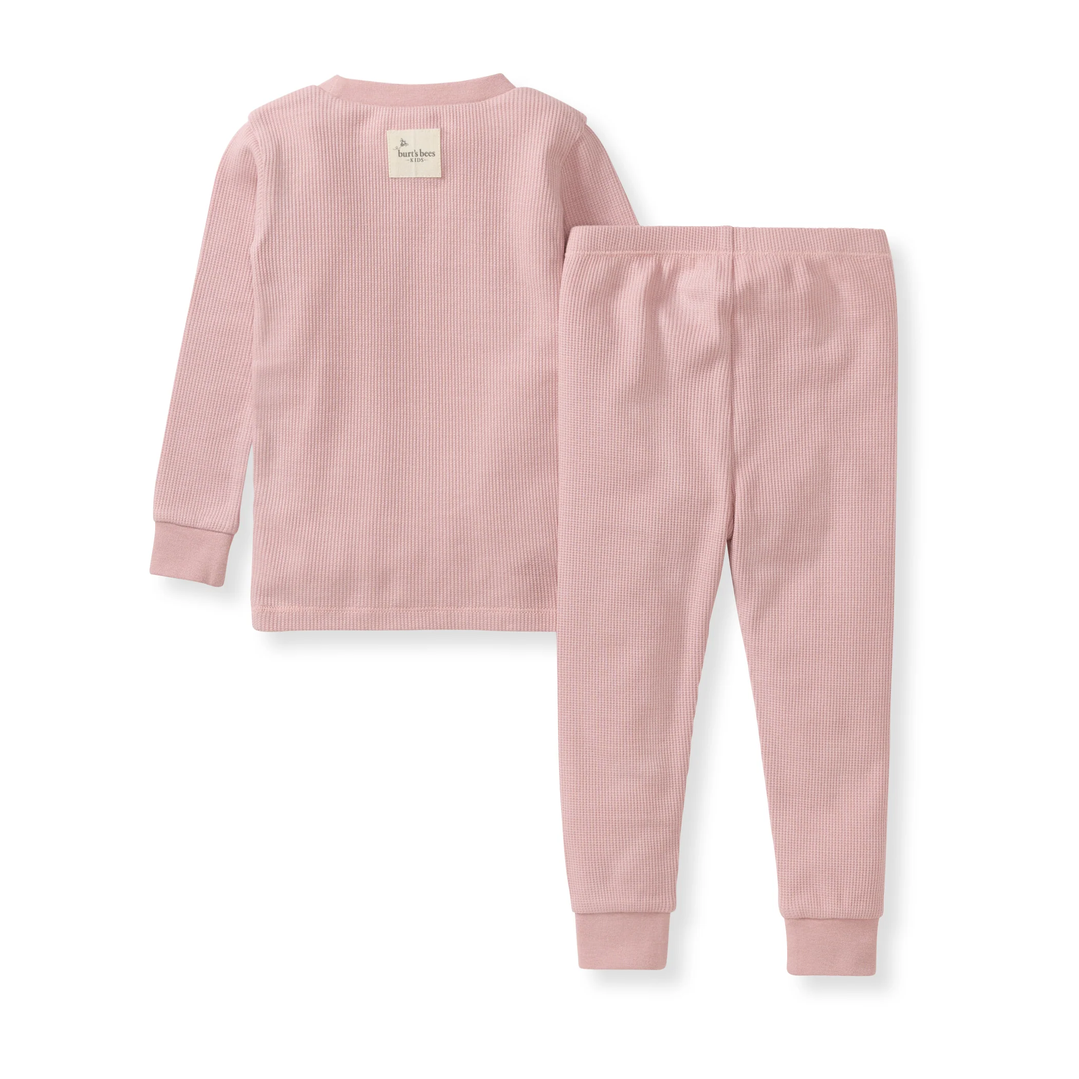 Honeysoft™ Mommy & Me Matching Thermal Lyocell Pajamas - Persian Rose - Image 3