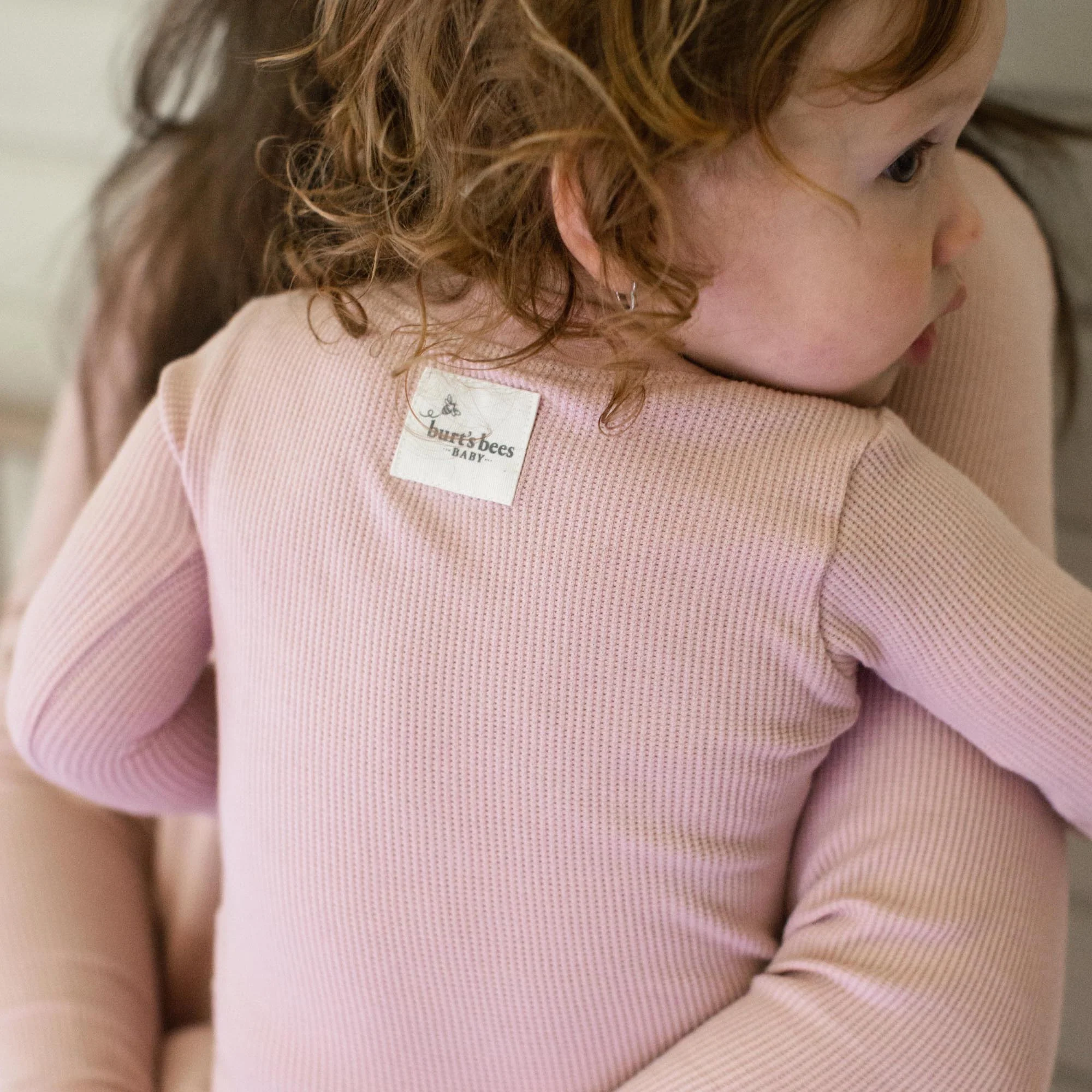 Honeysoft™ Mommy & Me Matching Thermal Lyocell Sleeper - Persian Rose - Image 4