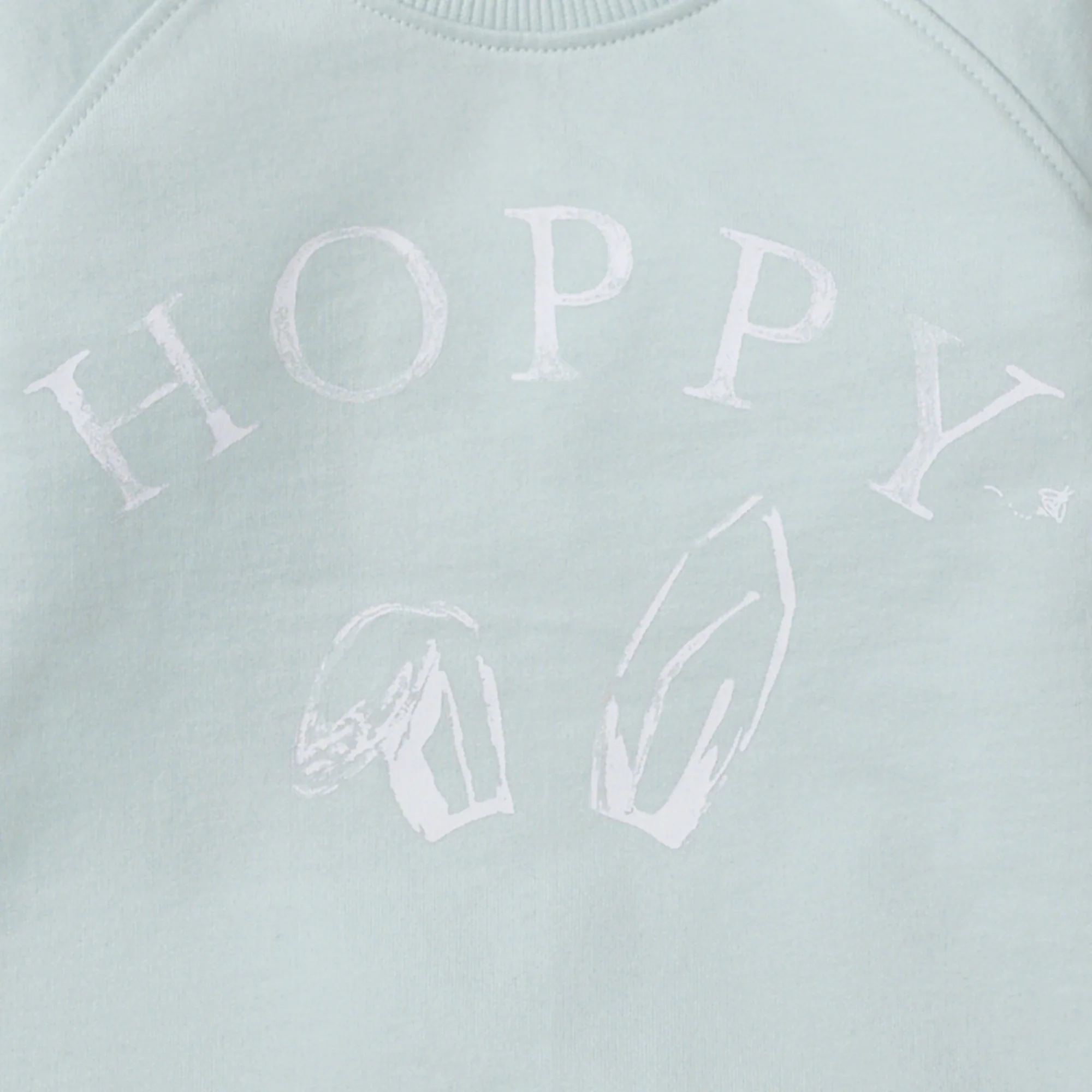 Hoppy Blue Organic Cotton Sweatshirt - Image 3