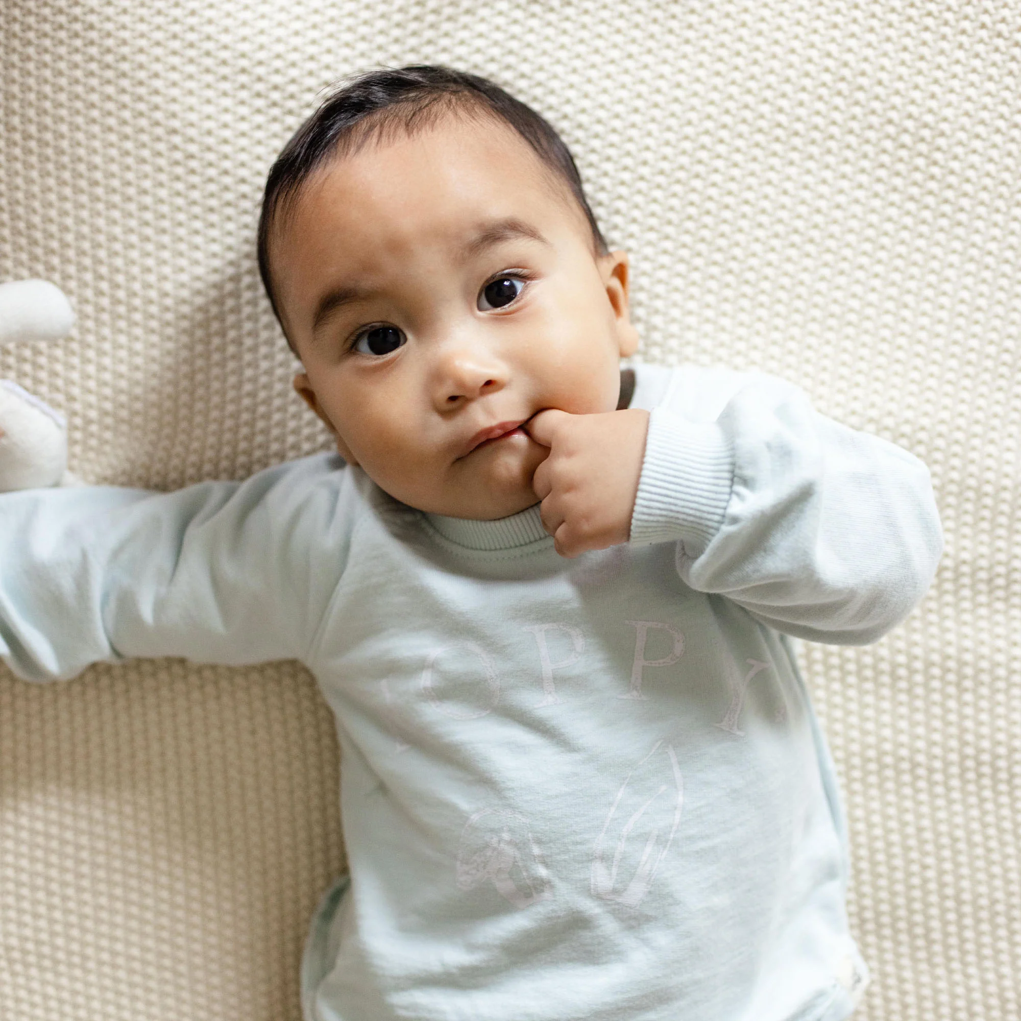 Hoppy Blue Organic Cotton Sweatshirt - Image 5