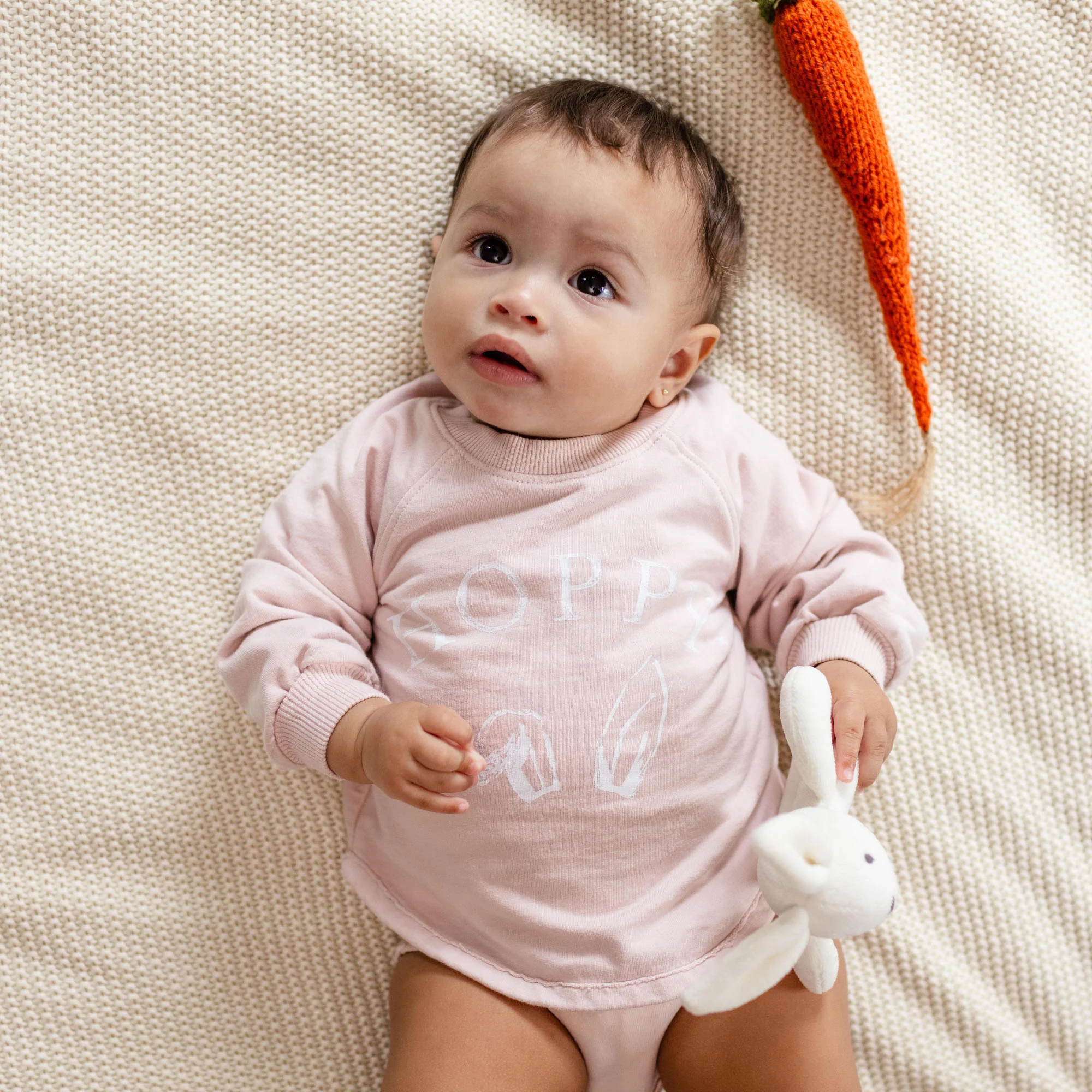 Hoppy Pink Organic Cotton Sweatshirt - Image 5