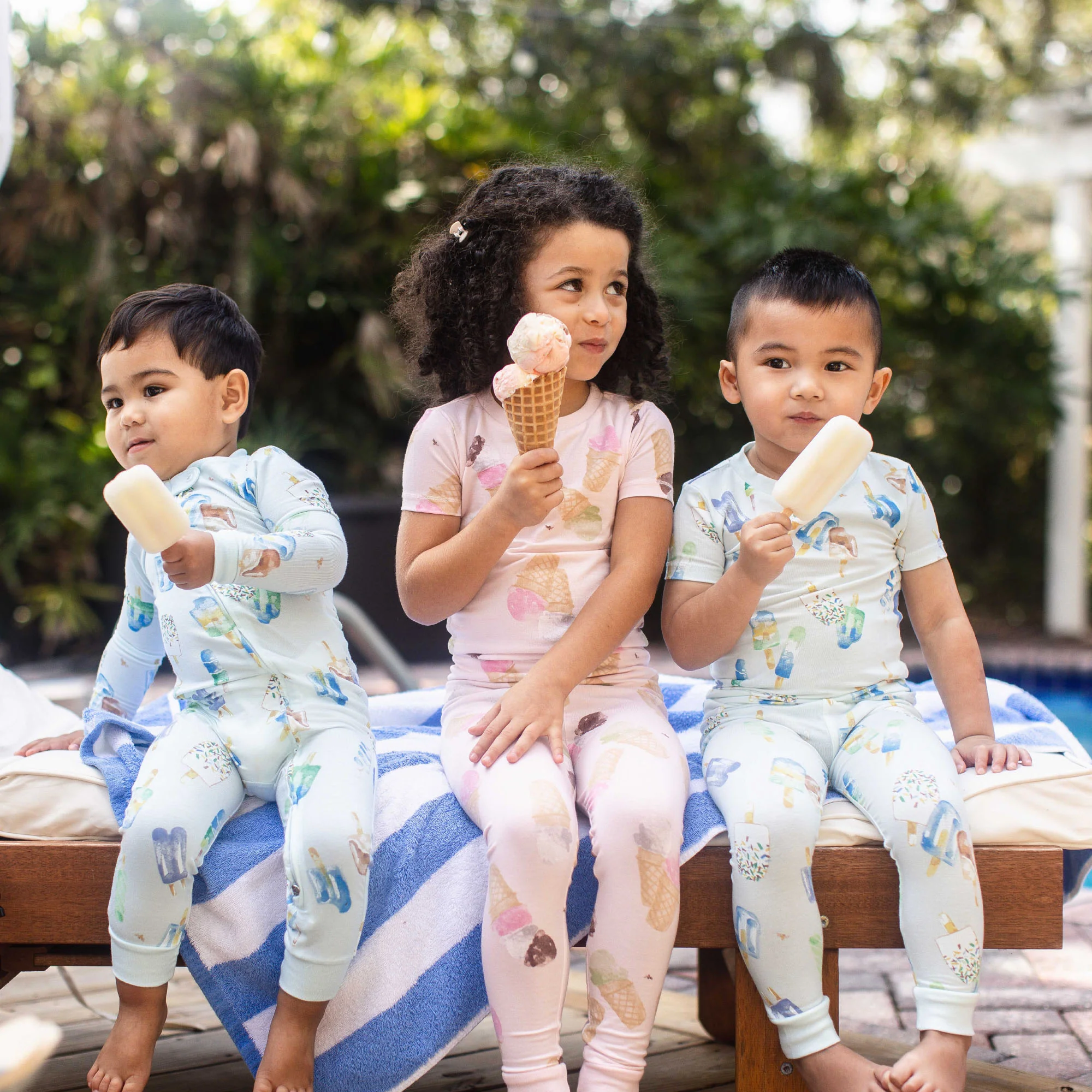 Ice Cream Cone Honeysoft™ Lyocell Two-Piece Pajamas - Image 6