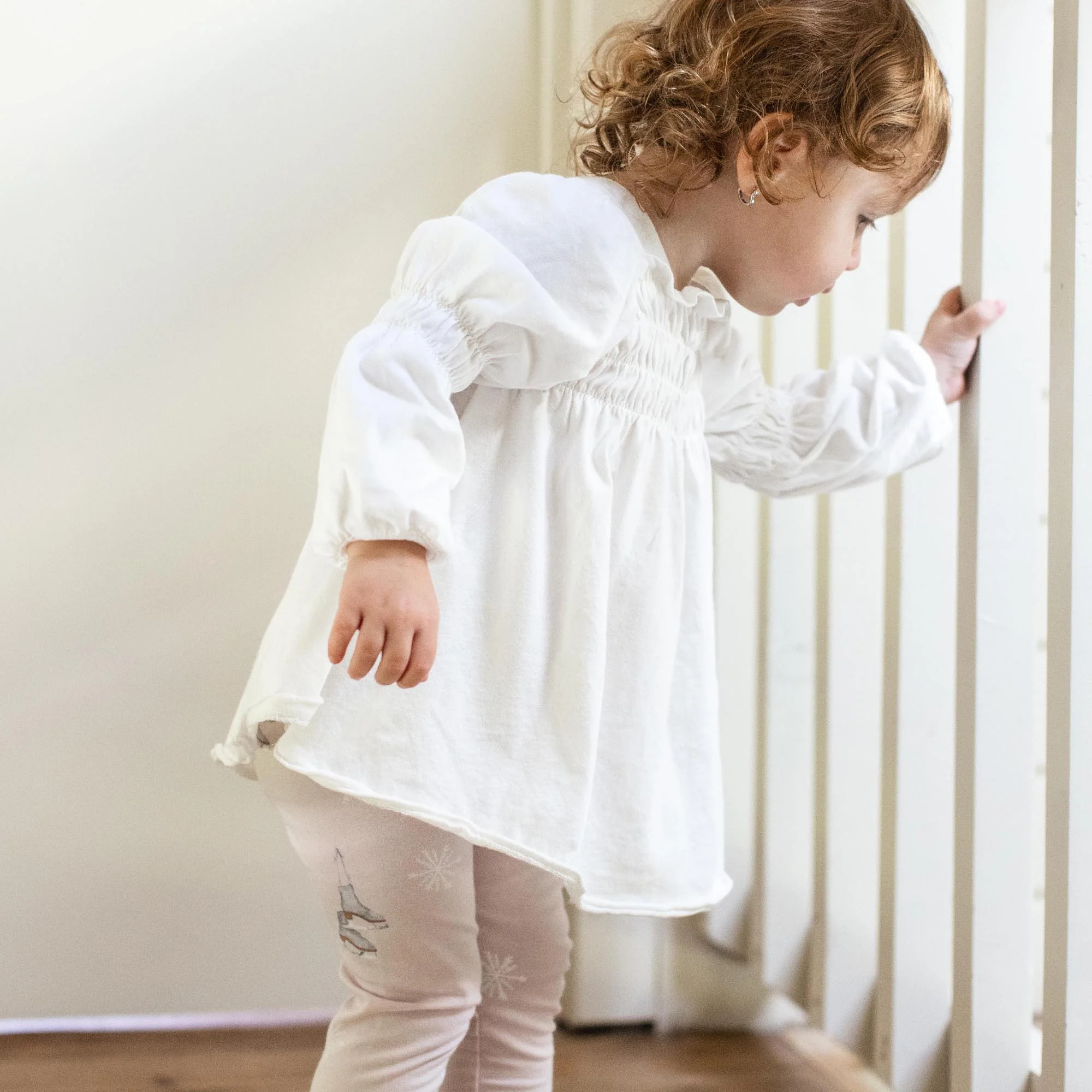 Ice Skates Organic Tunic & Pants Set - Image 2