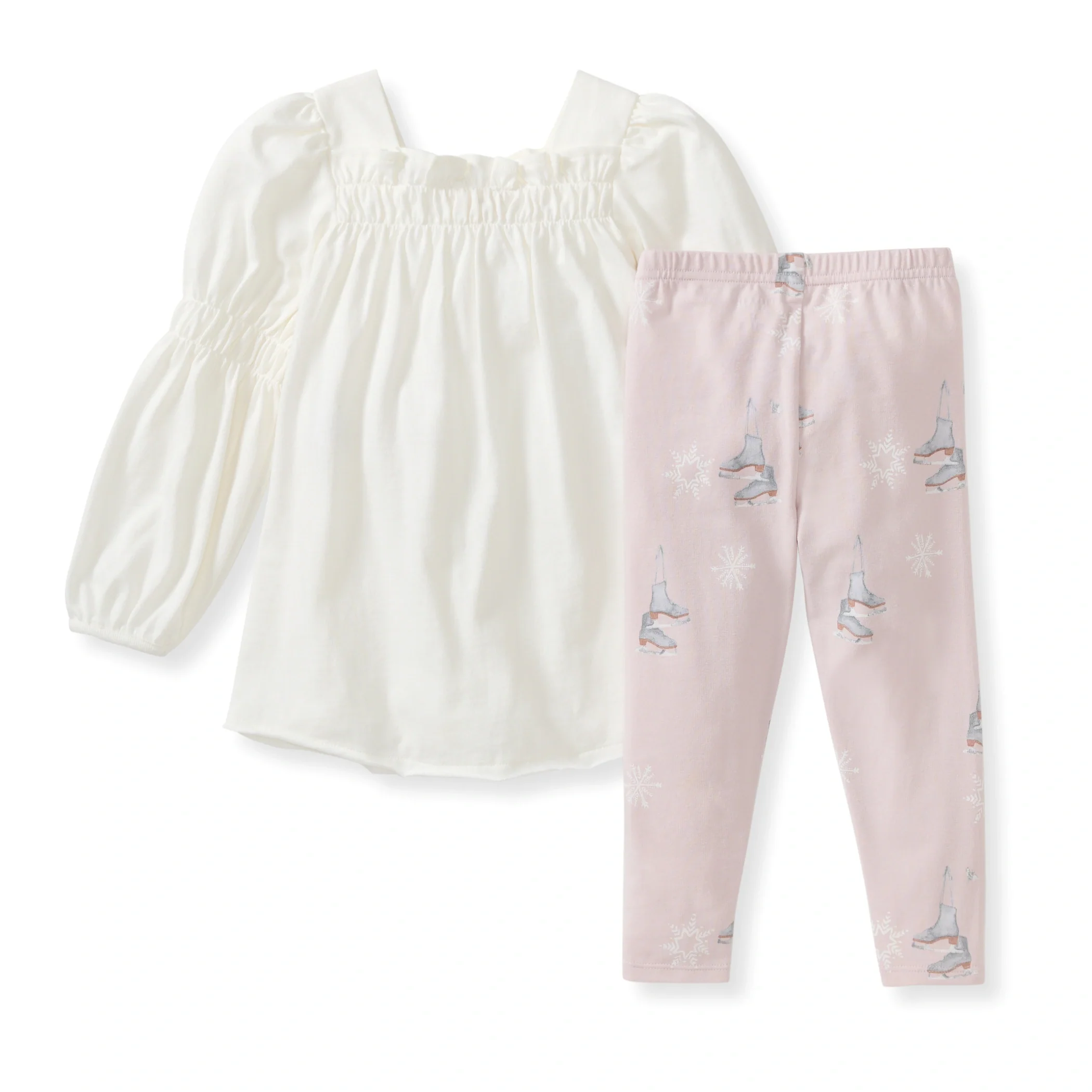 Ice Skates Organic Tunic & Pants Set - Image 4