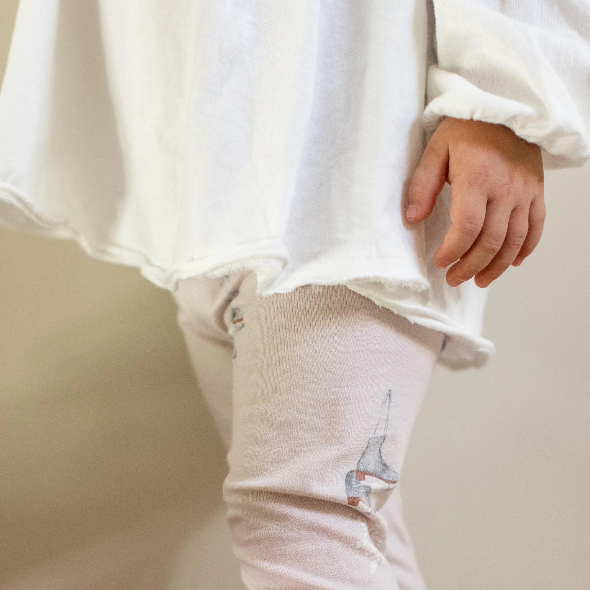 Ice Skates Organic Tunic & Pants Set - Image 7