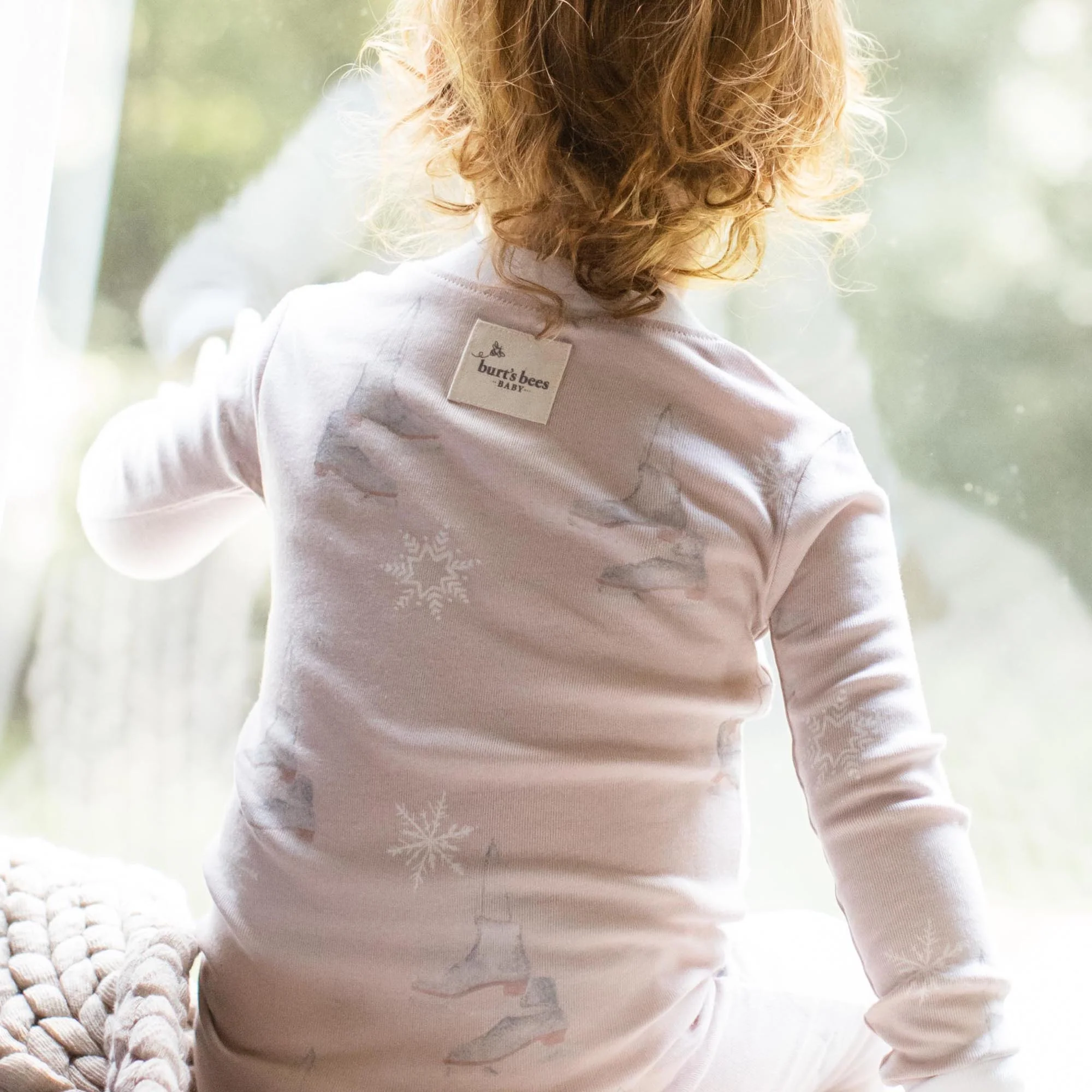 Ice Skates Organic Cotton Two-Piece Pajamas - Image 5