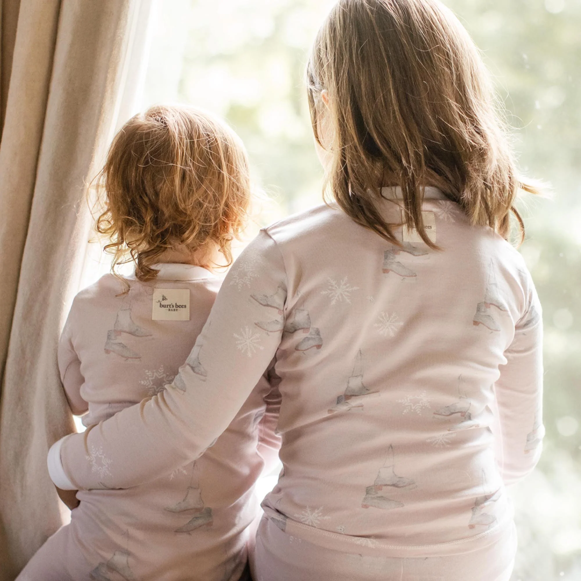 Ice Skates Organic Cotton Two-Piece Pajamas - Image 7