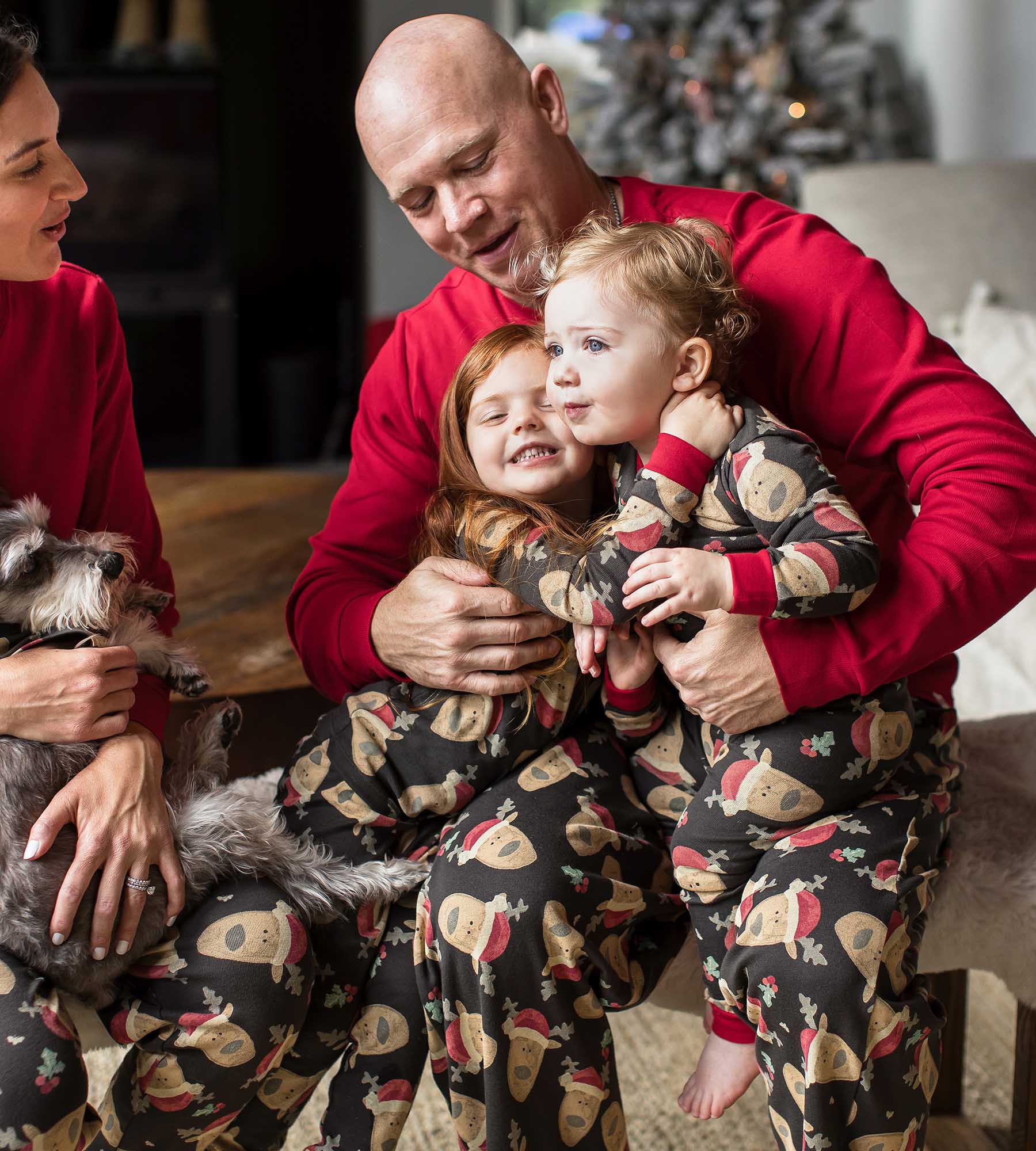 Jolly Reindeer Organic Cotton Women's Pajamas - Image 6
