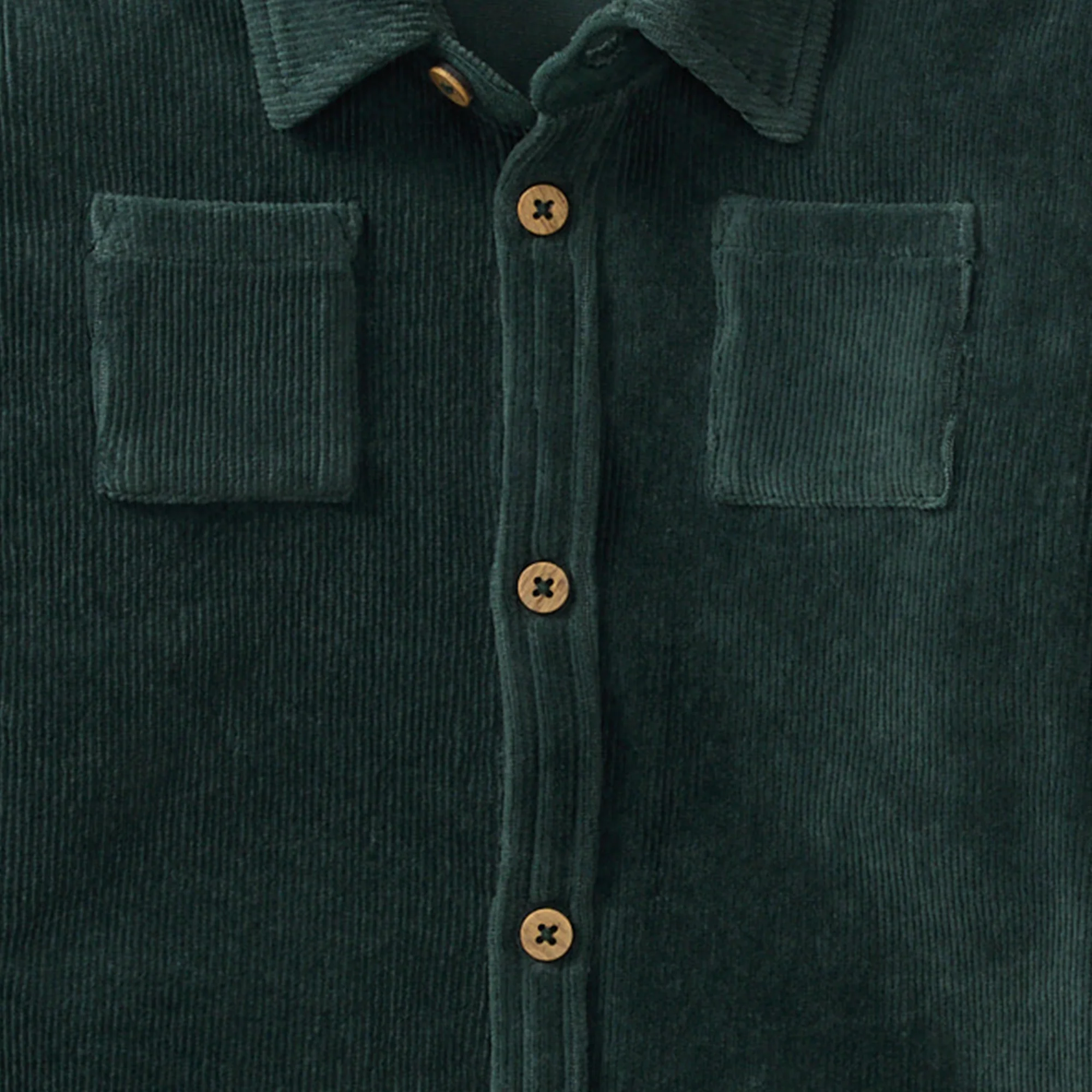 Knit Corduroy Boy Shirt & Pants Set - Image 4
