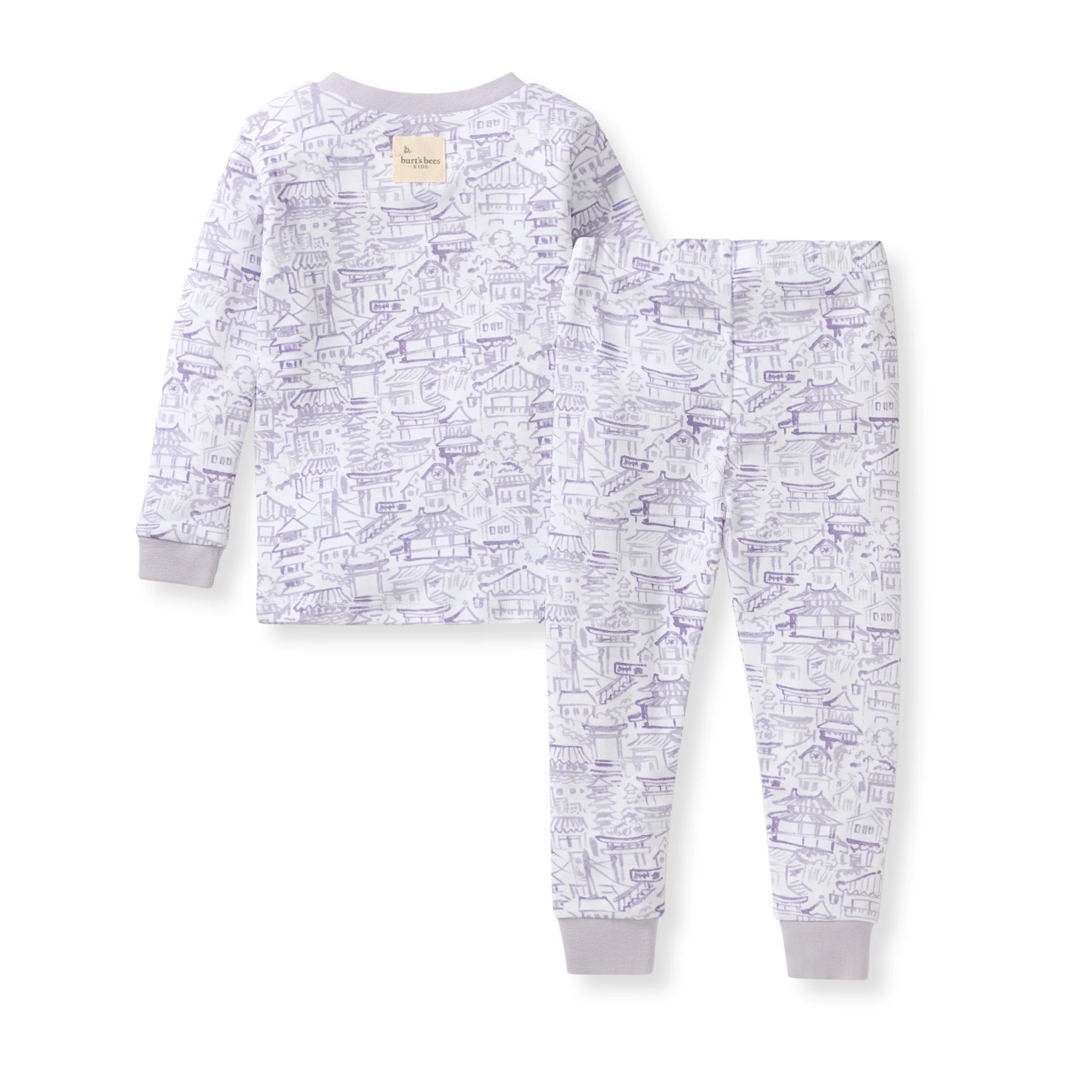Kyoto Organic Cotton Two-Piece Pajamas - Image 3