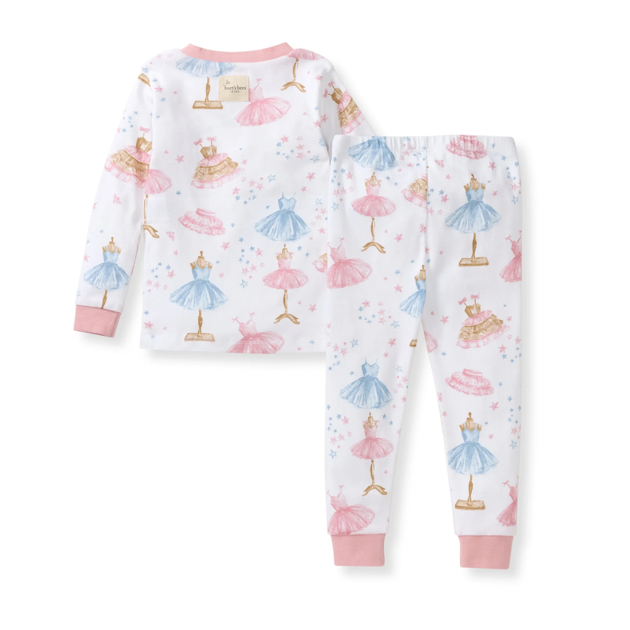 Let's Play Dress Up Organic Cotton Two-Piece Pajamas - Image 3
