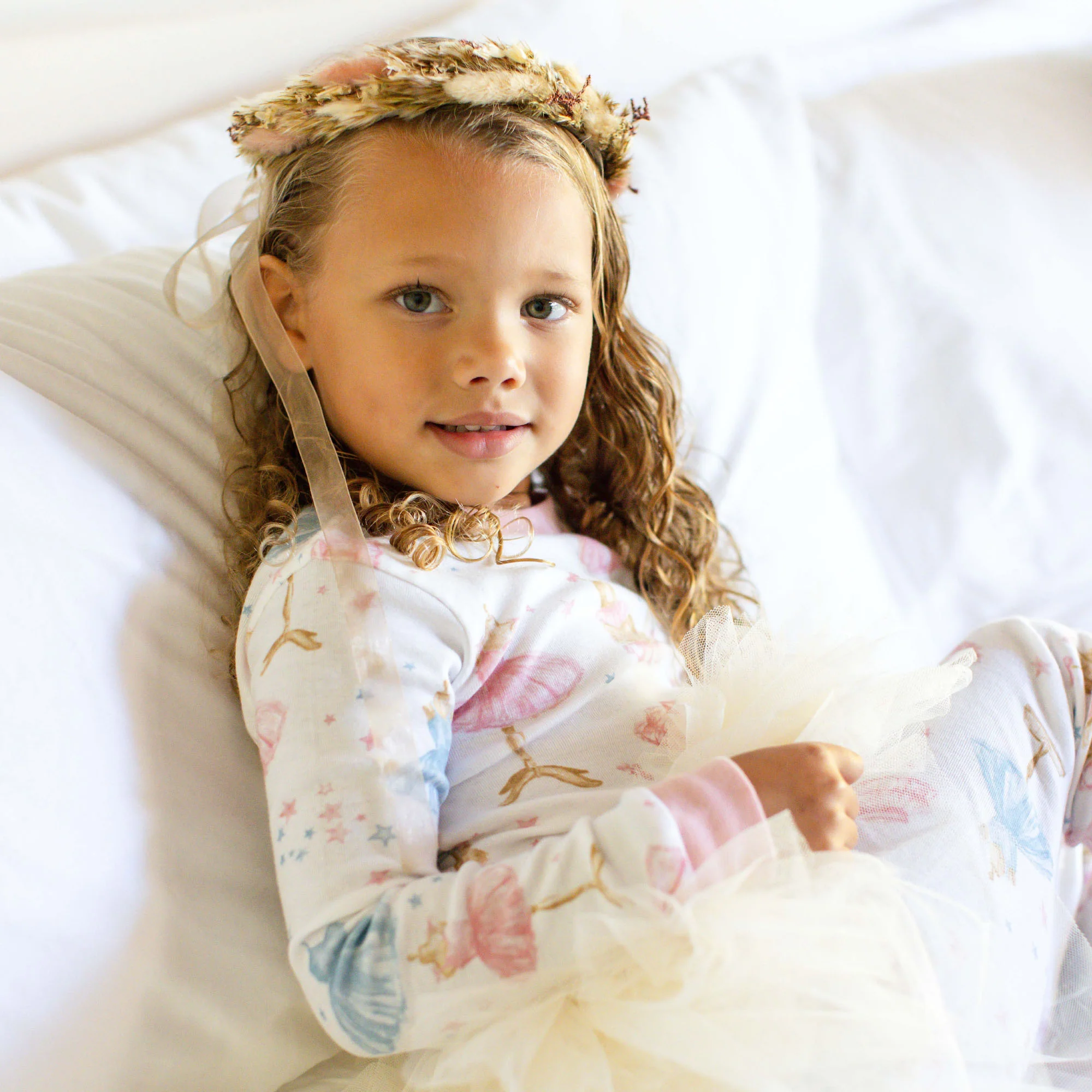 Let's Play Dress Up Organic Cotton Two-Piece Pajamas - Image 5
