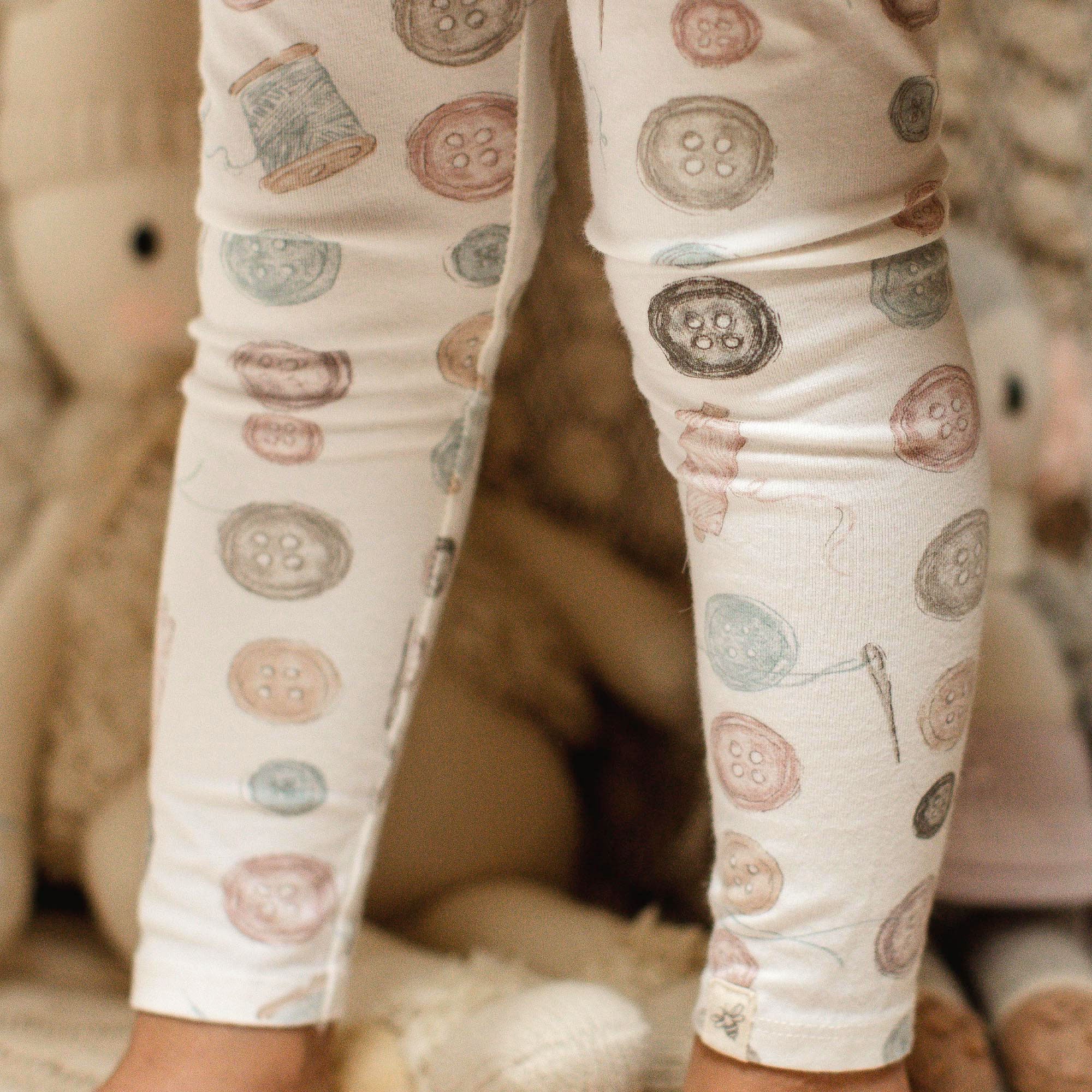 Little Button Organic Tunic & Pants Set - Image 9