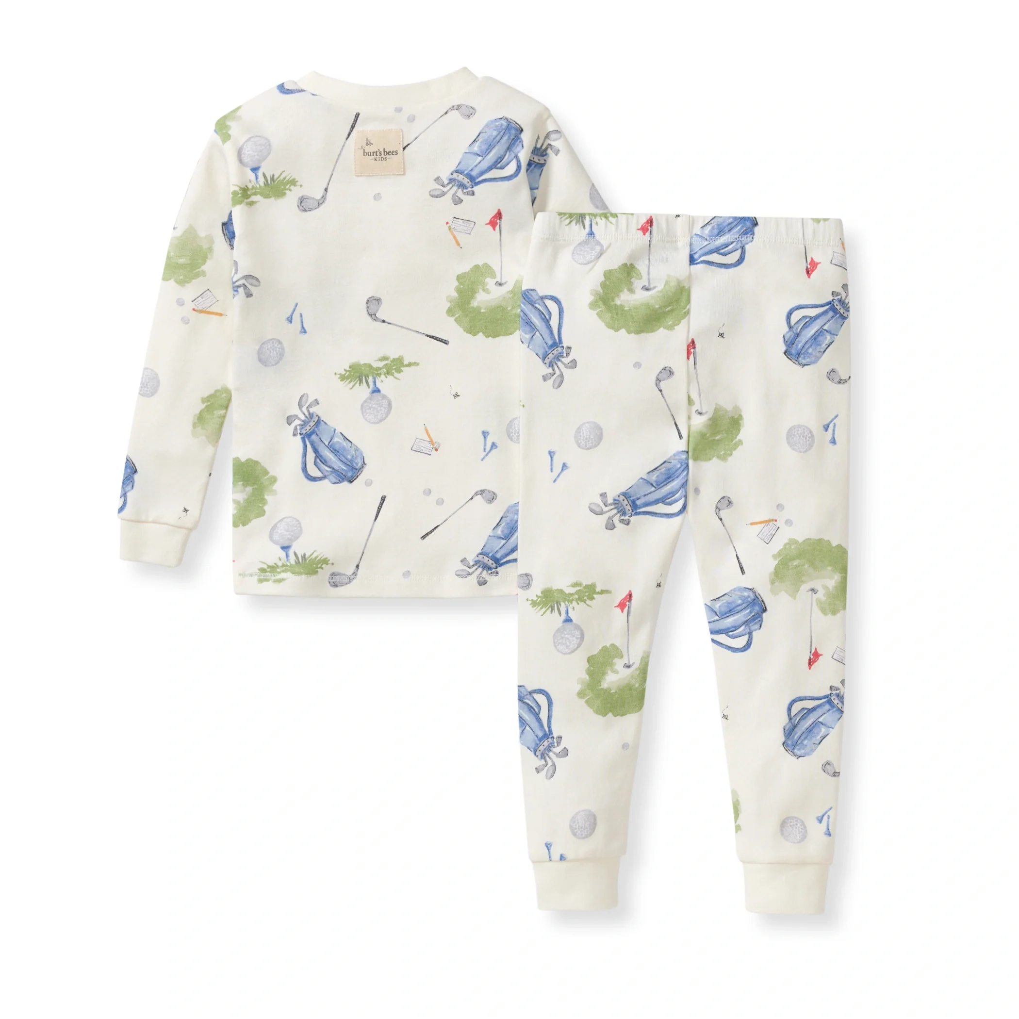 Little Golfer Organic Cotton Two-Piece Pajamas - Image 3