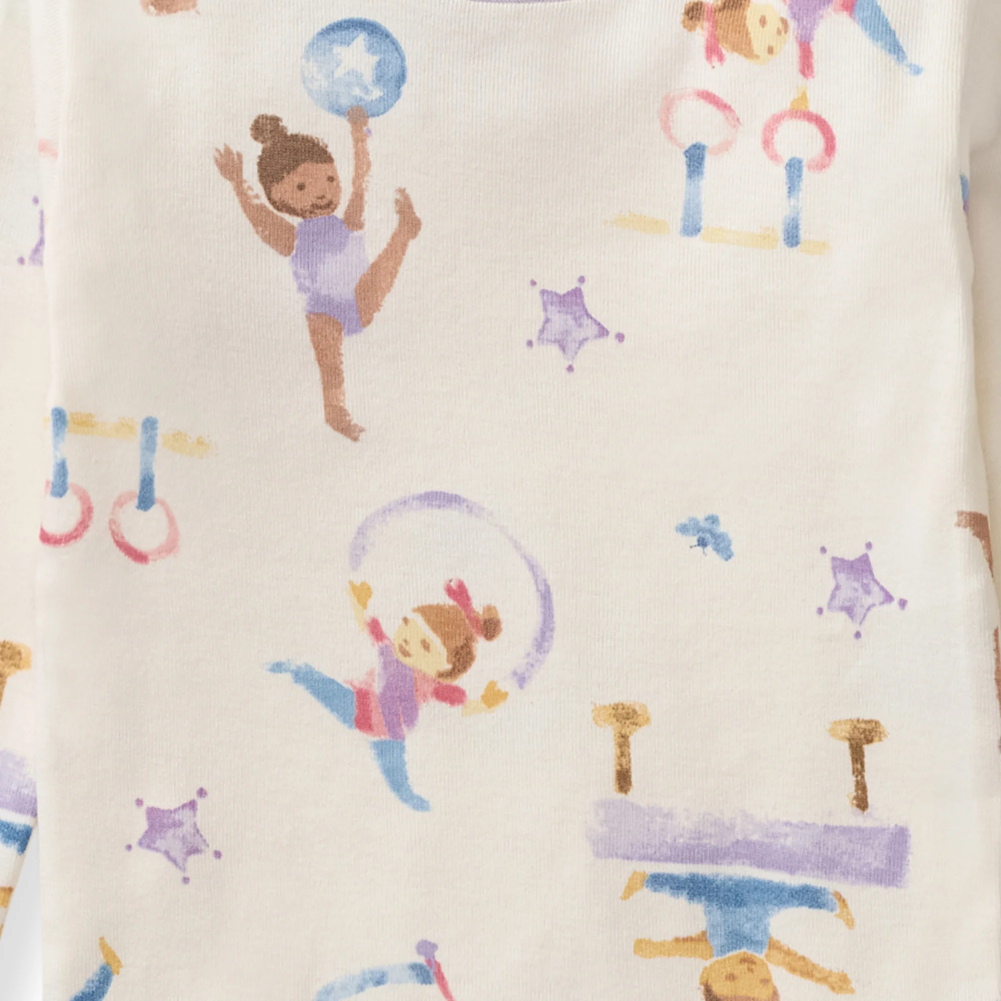 Little Gymnasts Organic Cotton Sleeper - Image 2