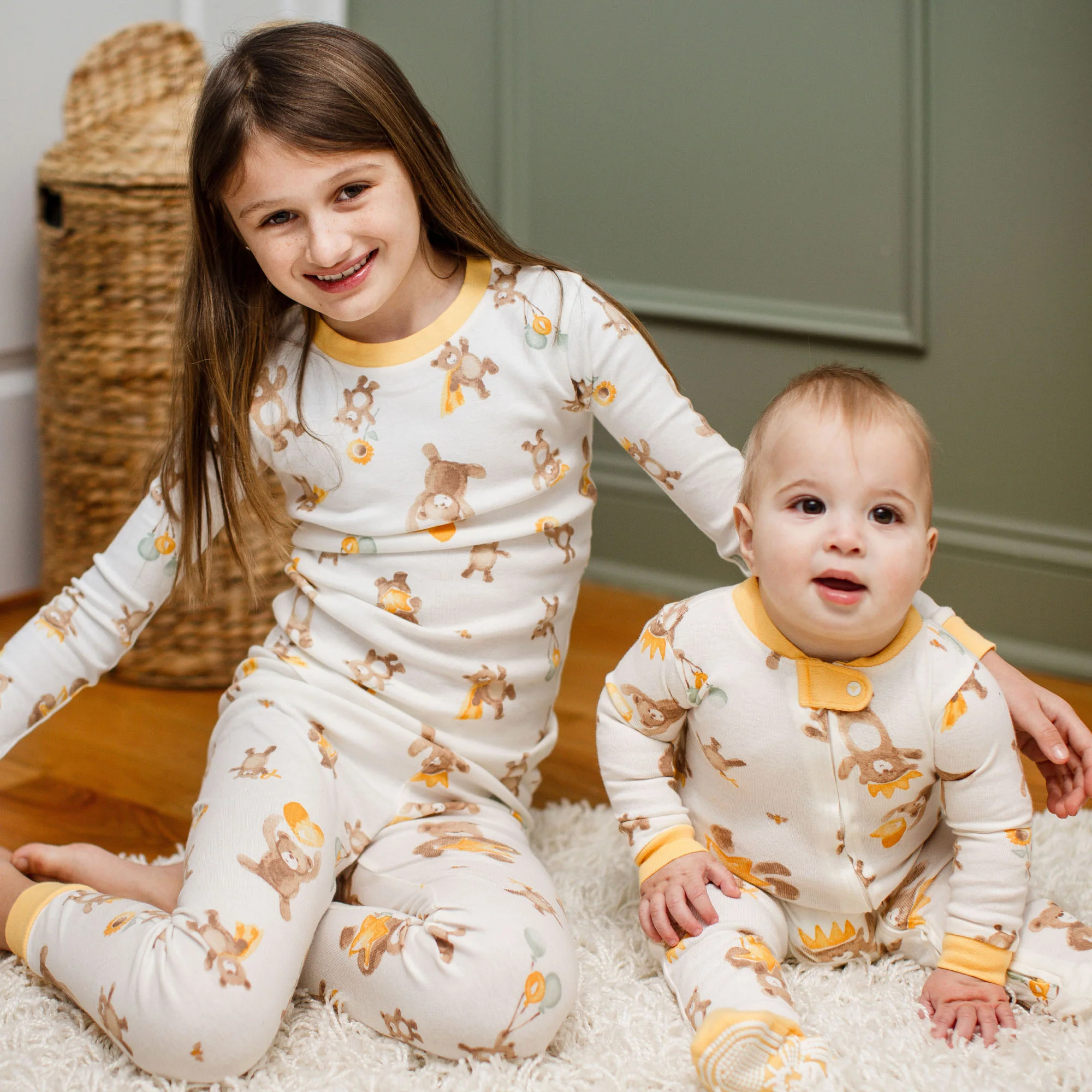 Little Heroes Organic Cotton Two-Piece Pajamas - Image 2