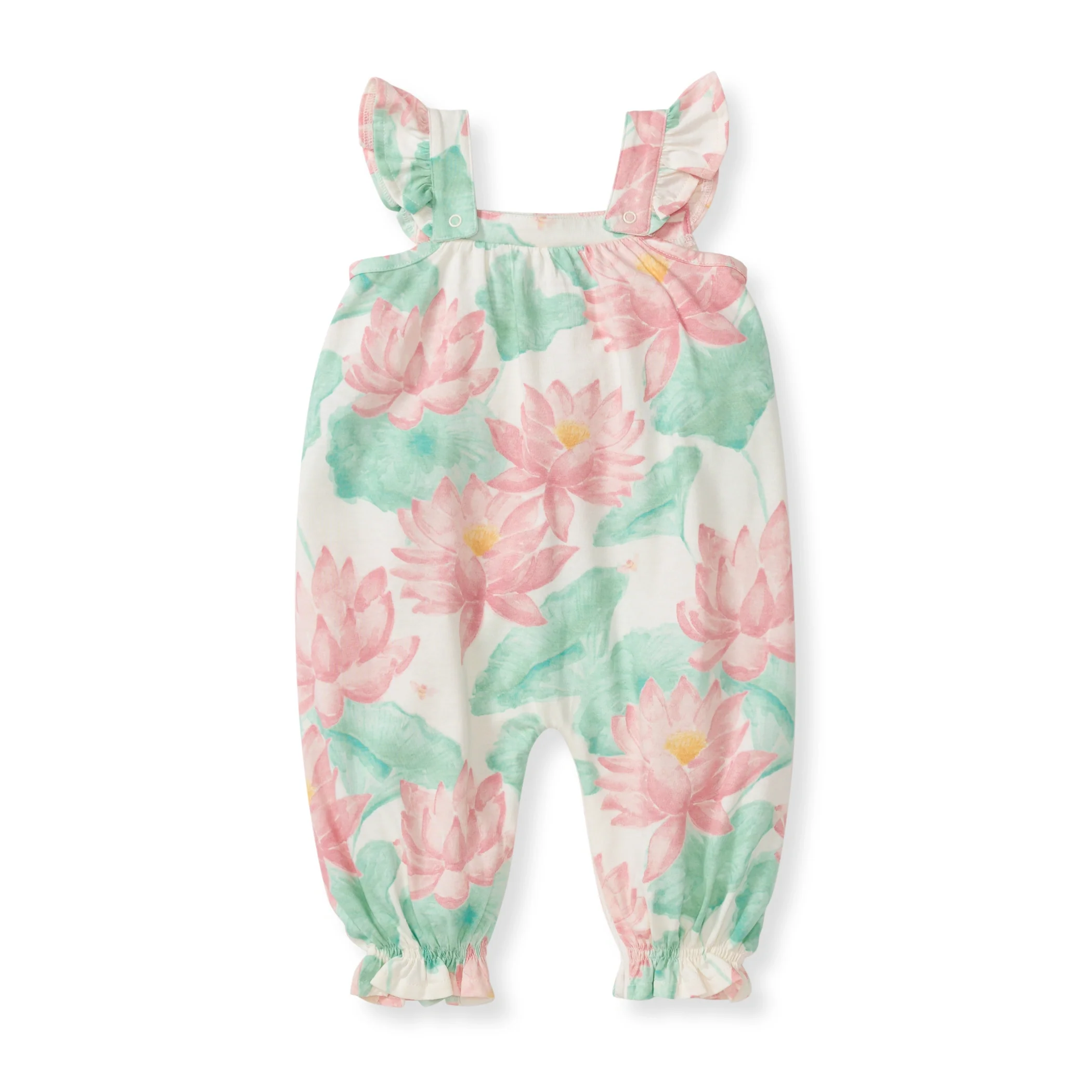 Lotus Pond Baby Girl Jumpsuit - Image 3