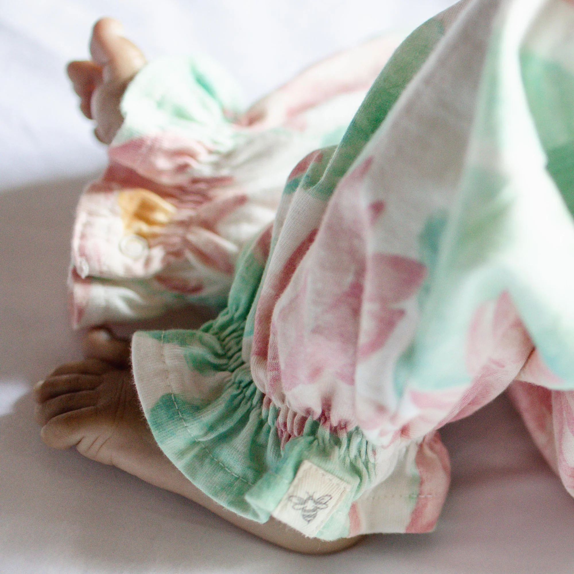 Lotus Pond Baby Girl Jumpsuit - Image 5