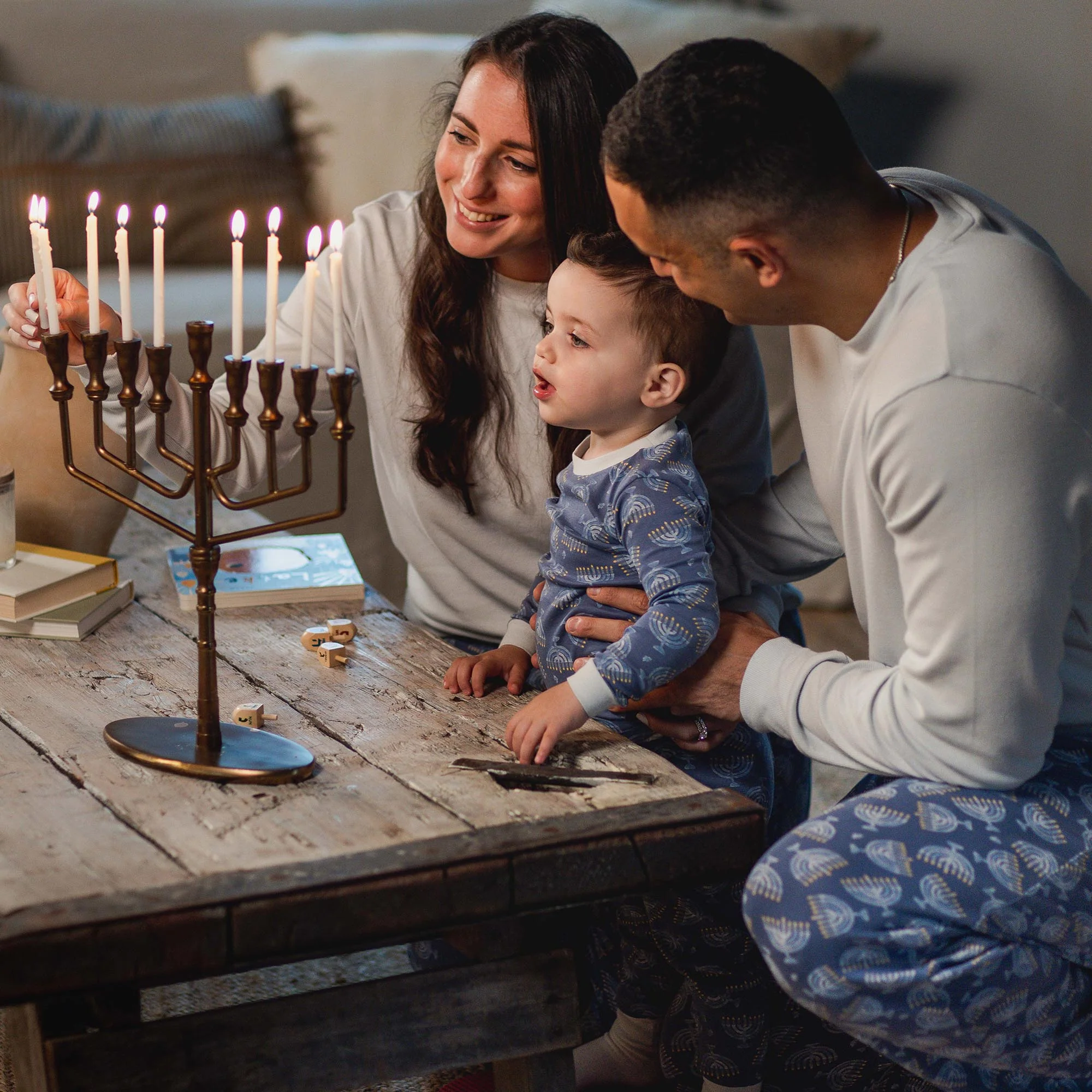 Menorah Matching Family Pajamas - Image 3