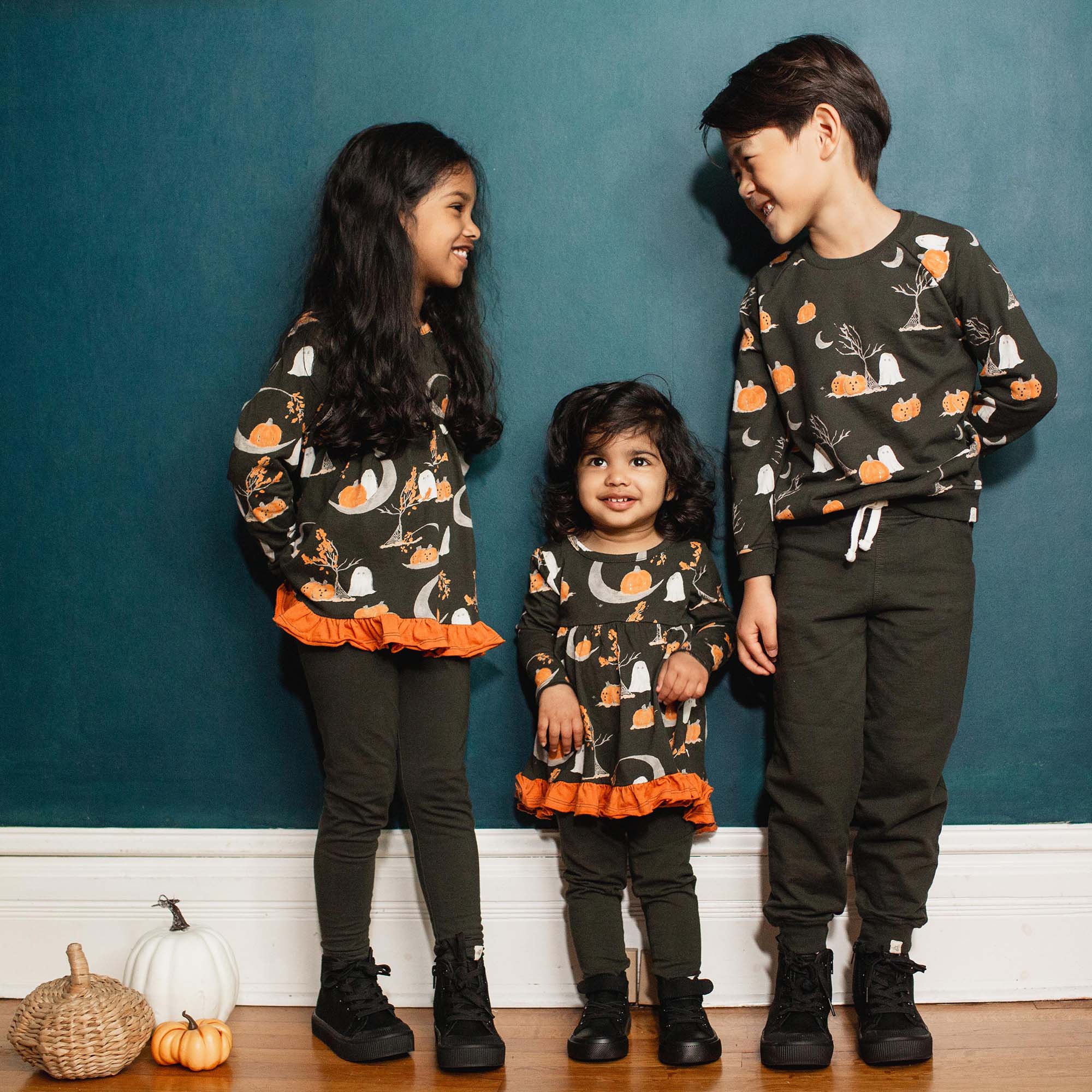 Midnight Fright Boy Sweatshirt & Pants Set - Image 4