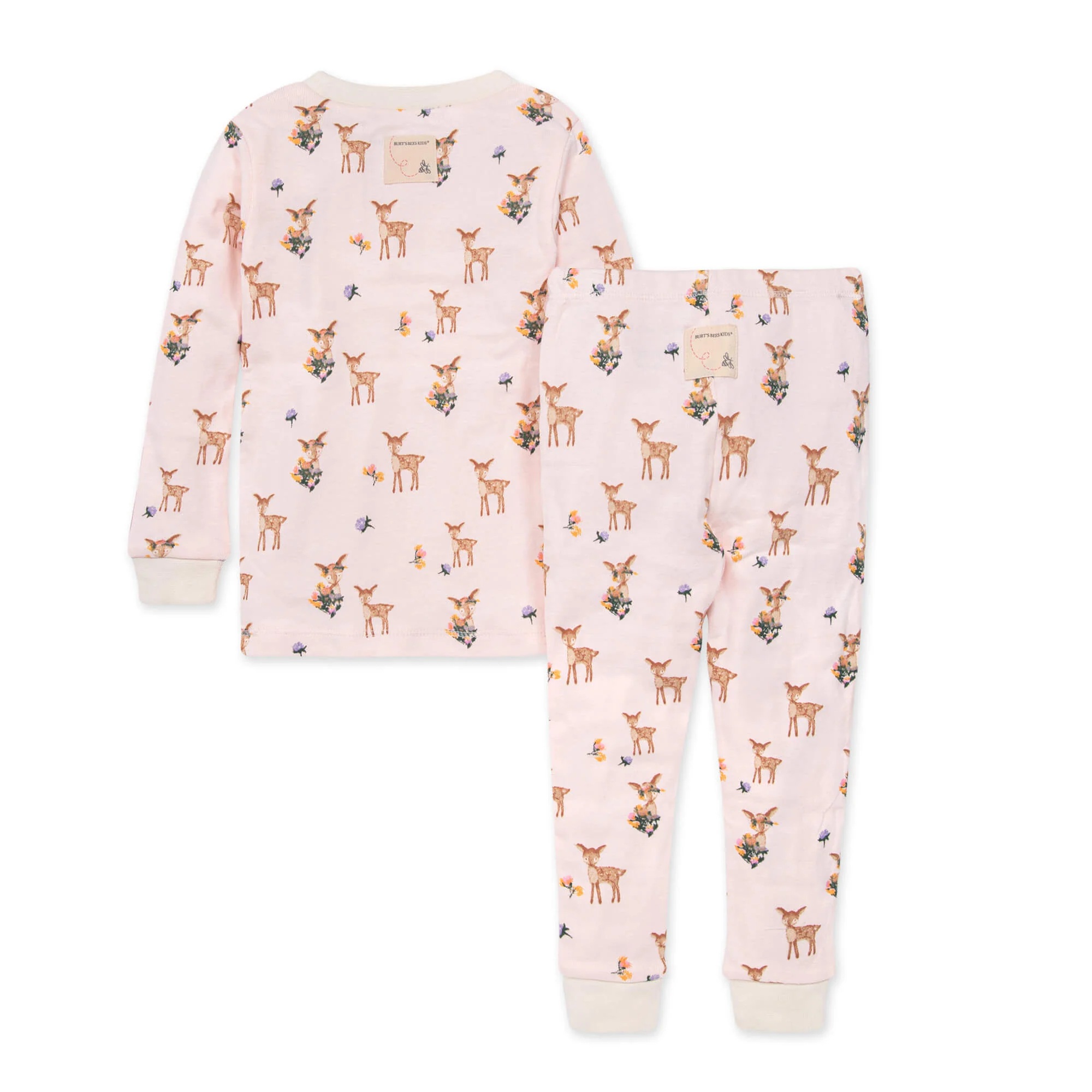 Oh Deer! Snug Fit Organic Cotton Pajamas - Image 2