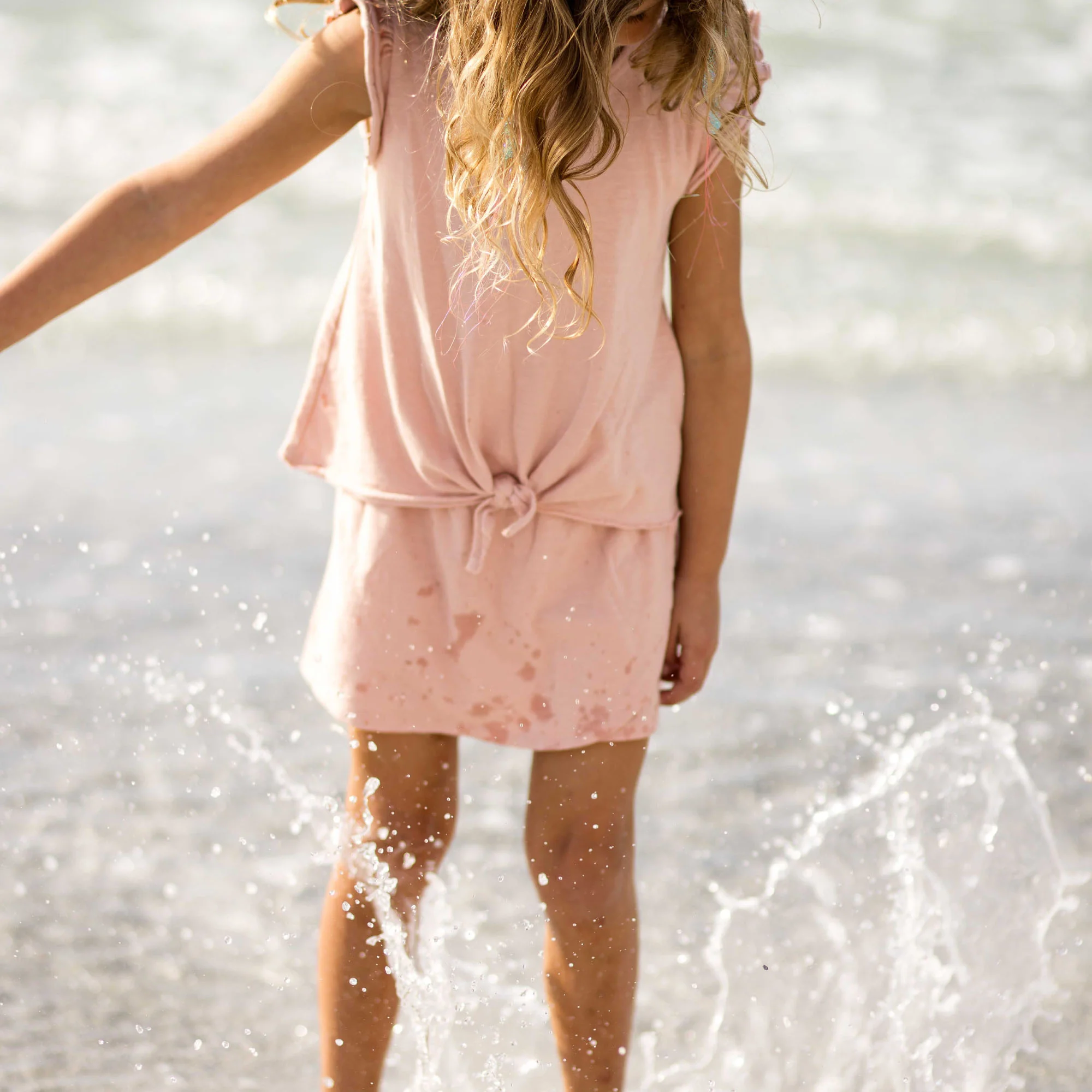 Organic Girl Slub Tee & Shorts Set - Image 6