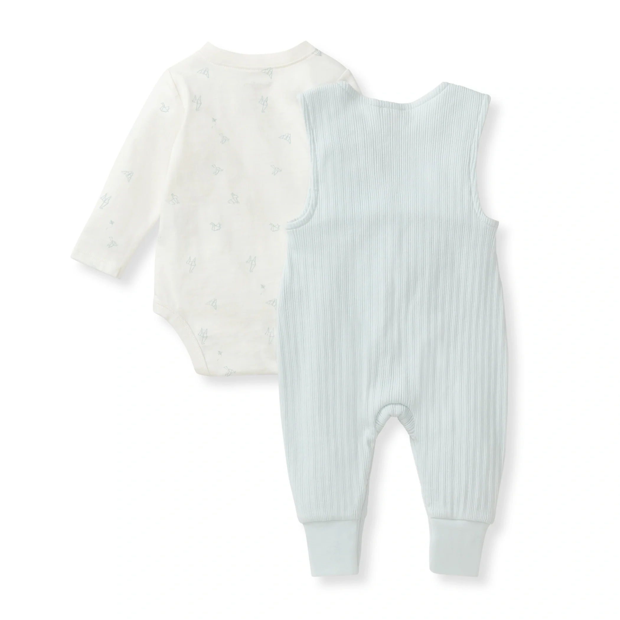 Origami Bodysuit & Jumpsuit Baby Boy Set - Image 3