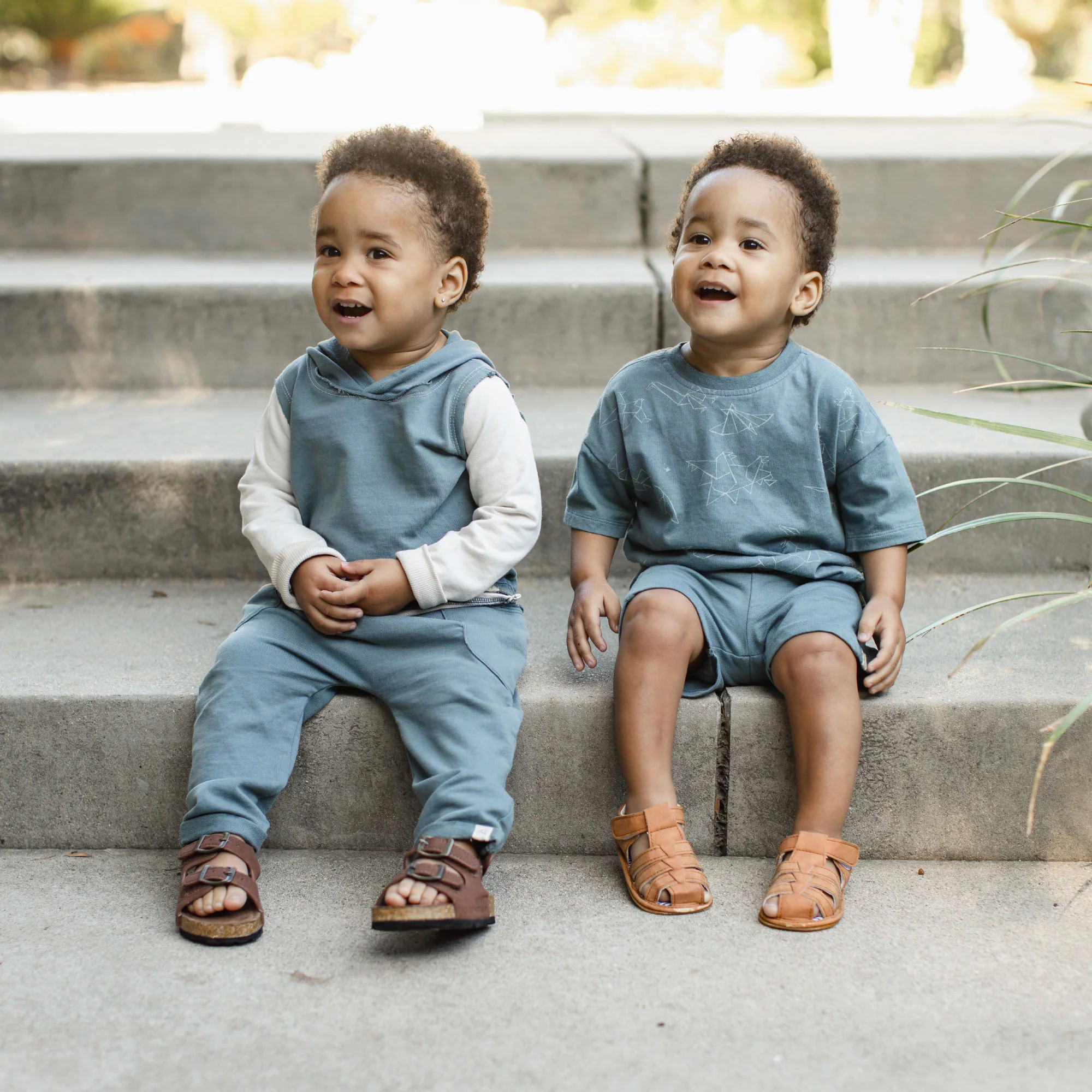 Origami Dinos Boy Tee & Shorts Set - Image 9