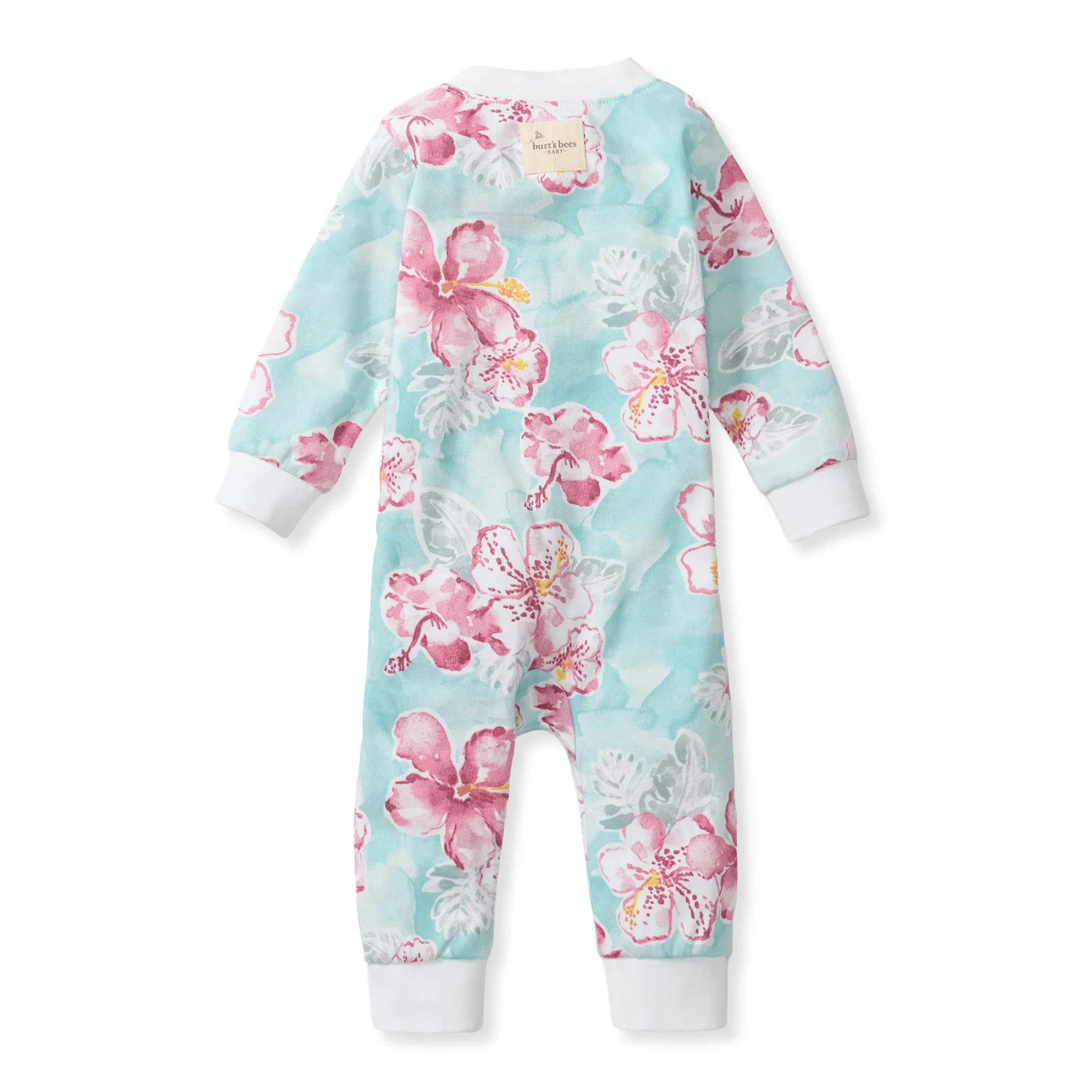 Painted Hibiscus Organic Cotton Sleep & Play - Image 3