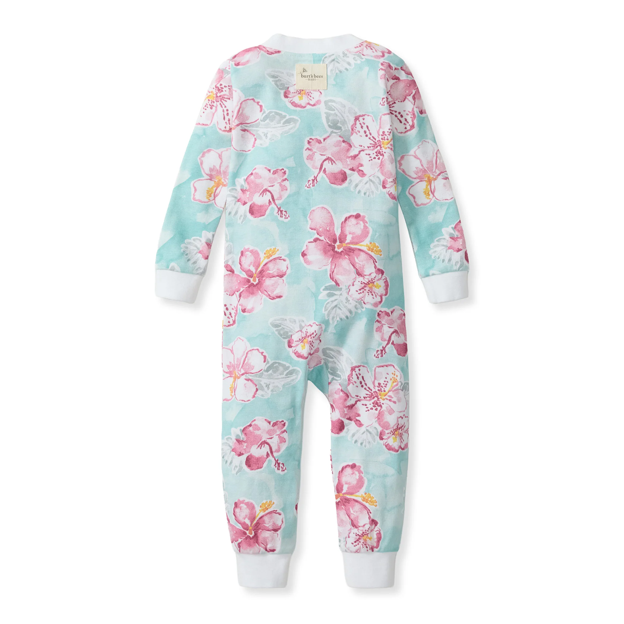 Painted Hibiscus Organic Cotton Sleeper - Image 3