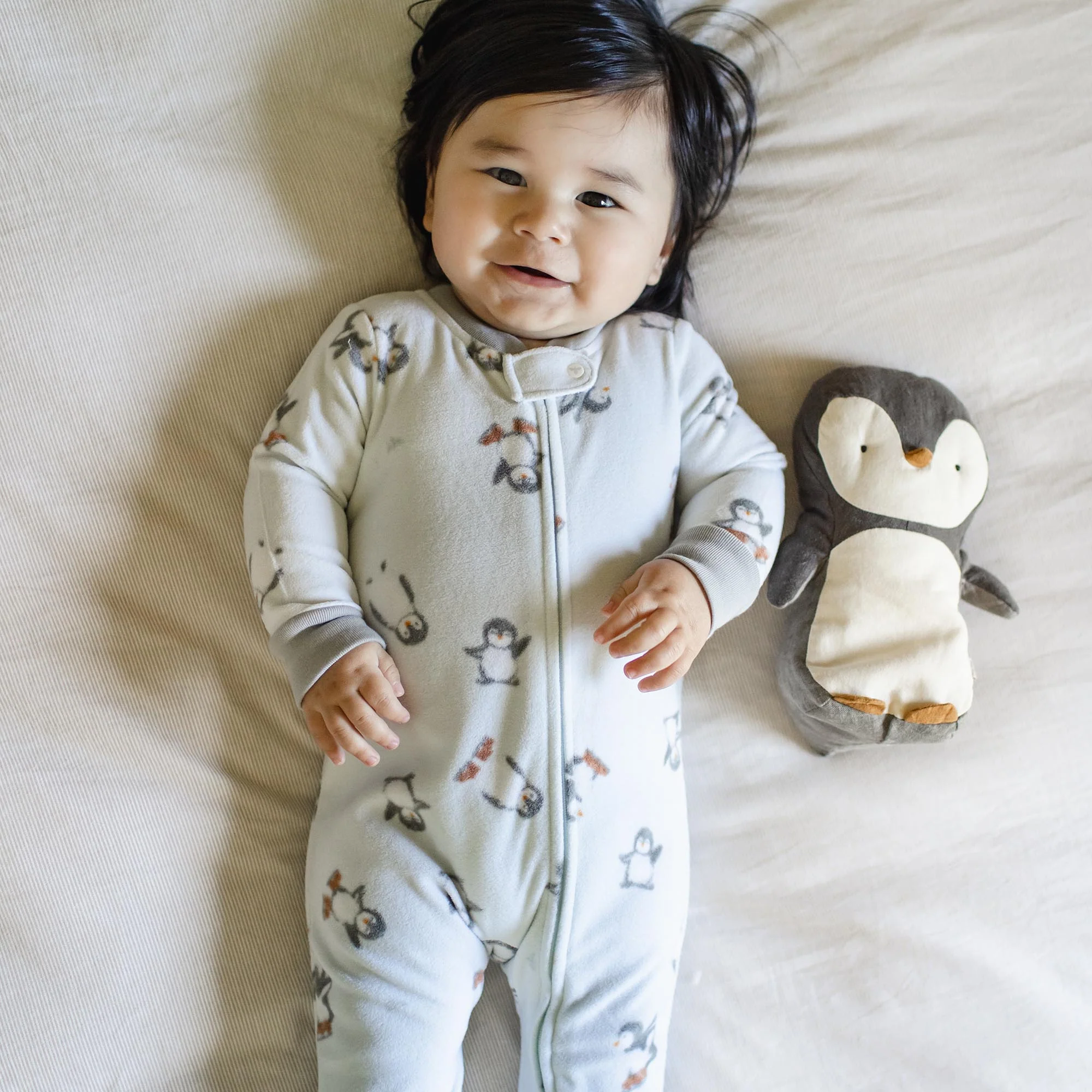 Penguins On Ice polarbee™ Repreve® Microfleece Pajamas - Image 4