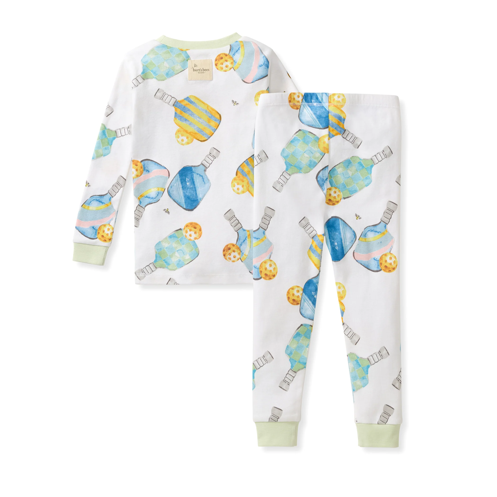Pickleball Organic Cotton Two-Piece Pajamas - Image 4