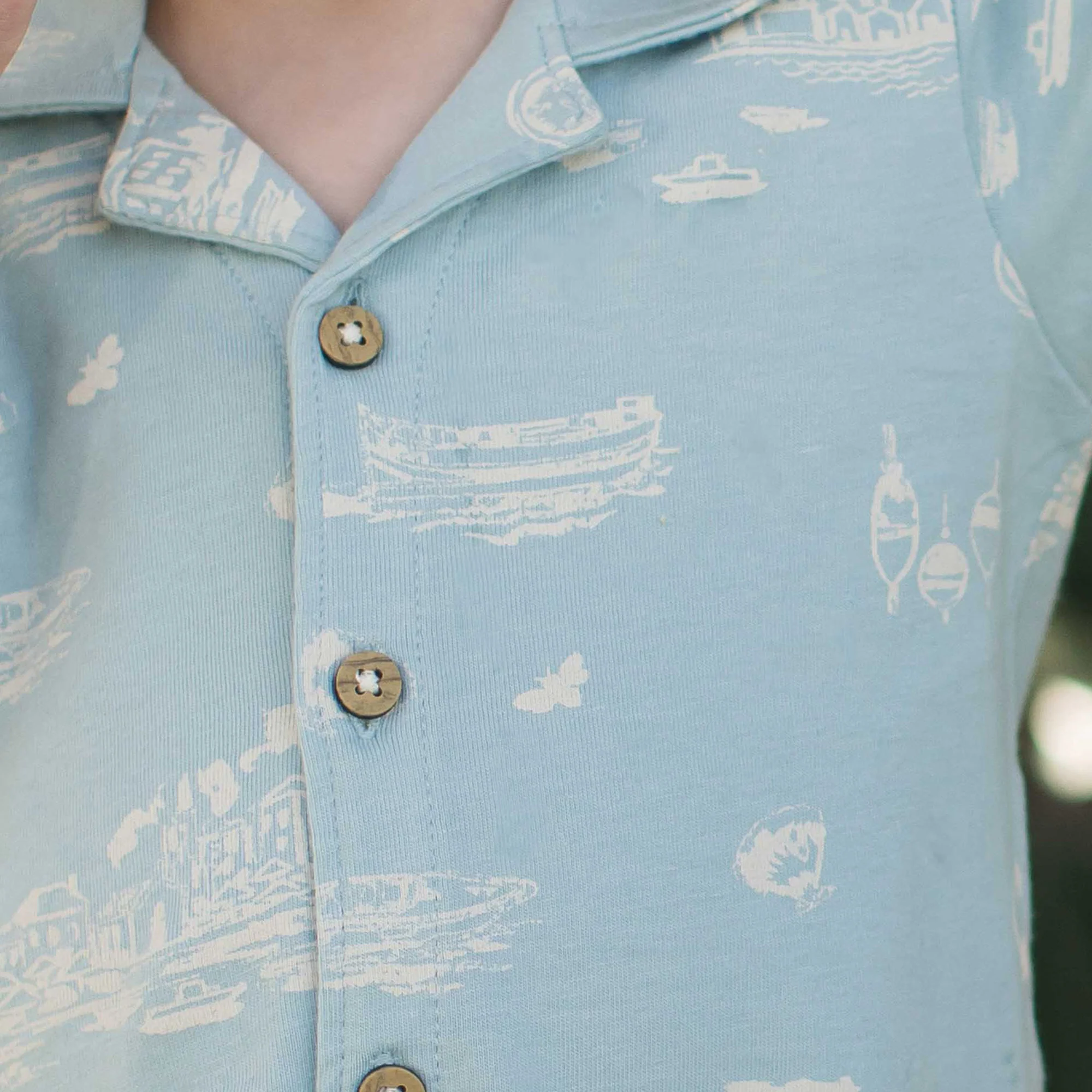 Port Town Organic Baby Boy Romper - Image 5