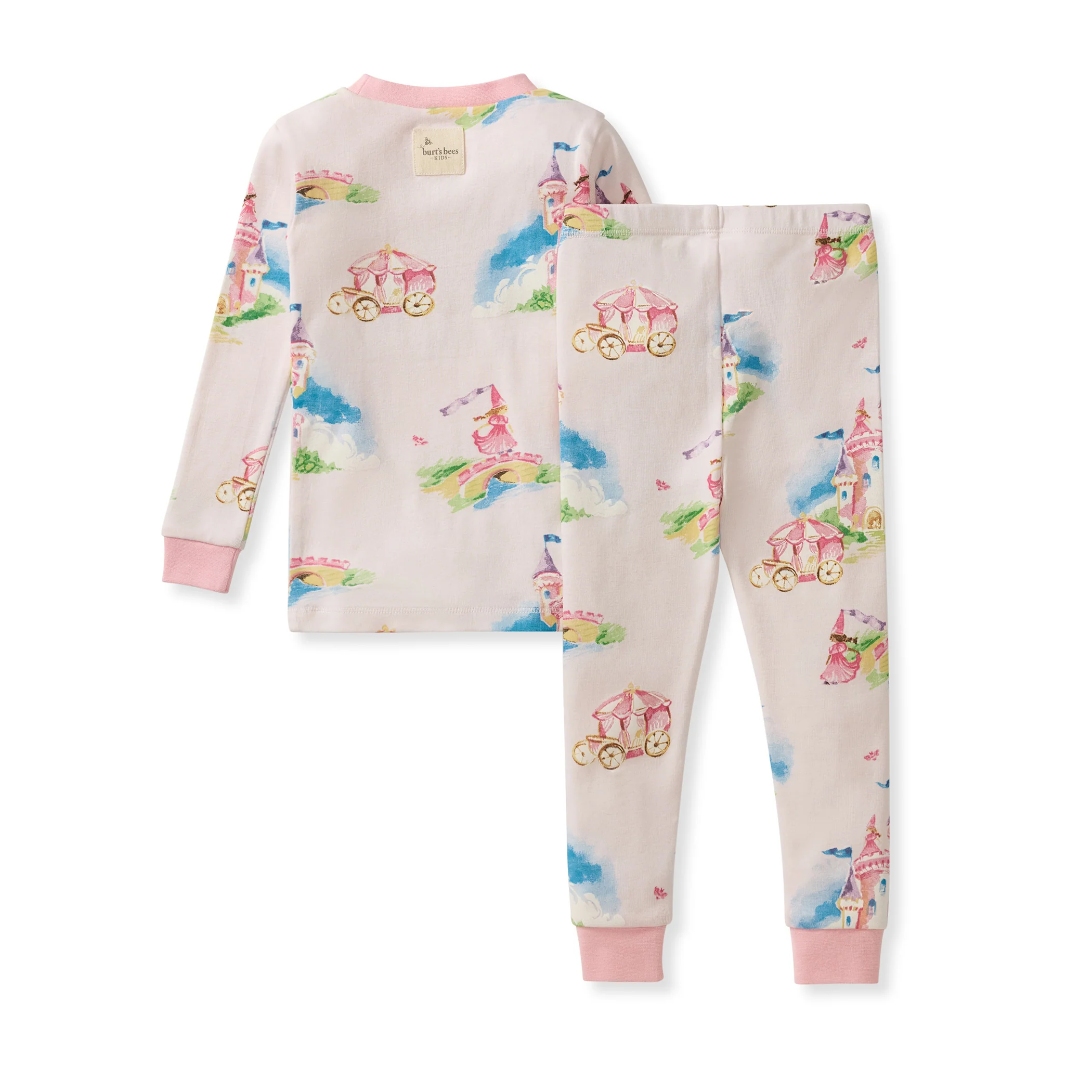 Pretty Princess Organic Cotton Two-Piece Pajamas - Image 3