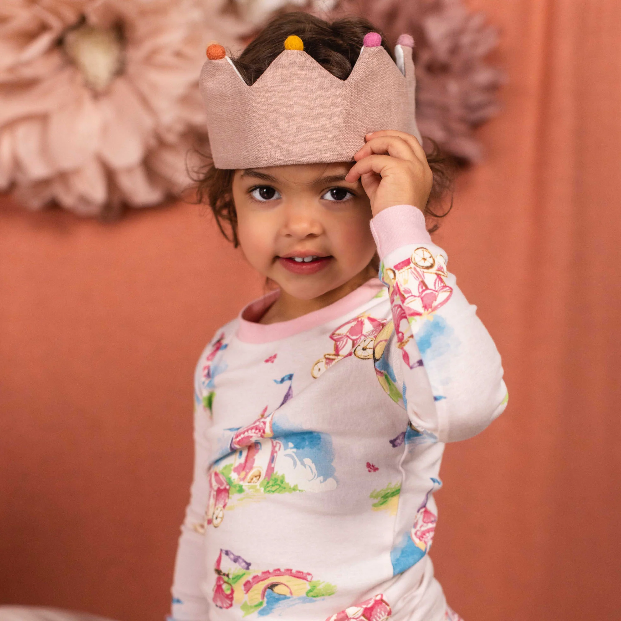 Pretty Princess Organic Cotton Two-Piece Pajamas - Image 4