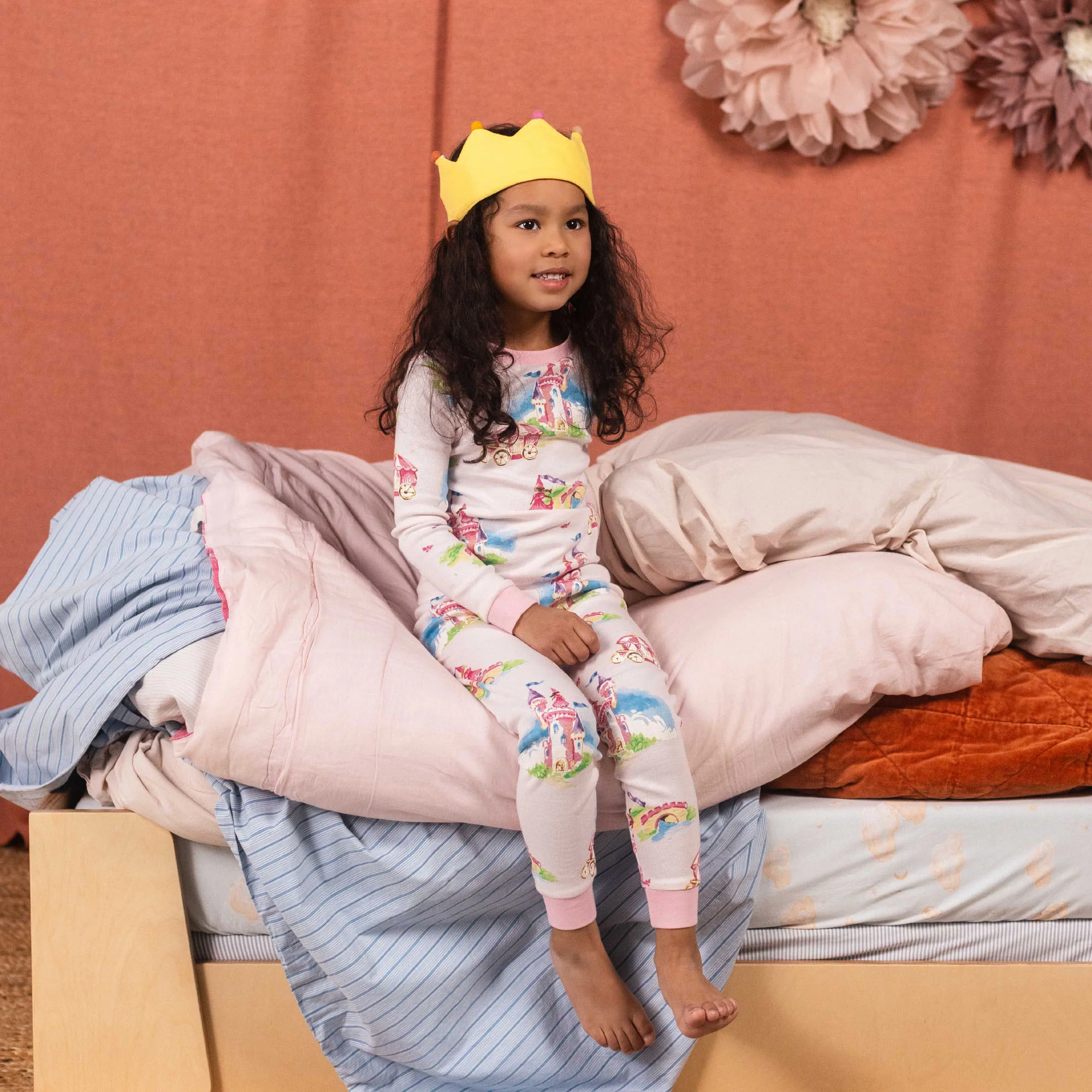 Pretty Princess Organic Cotton Two-Piece Pajamas - Image 5