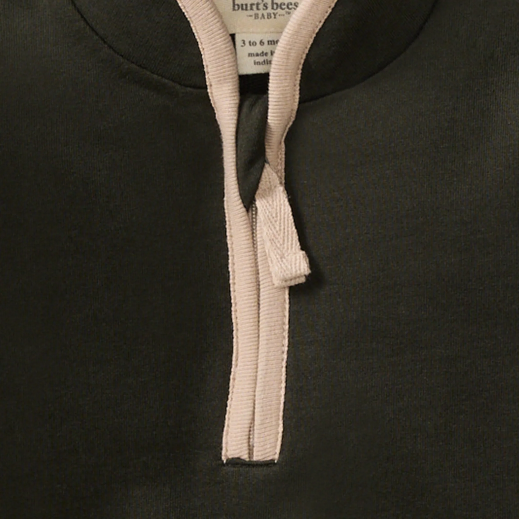 Quarter Zip Baby Boy Jumpsuit - Image 4