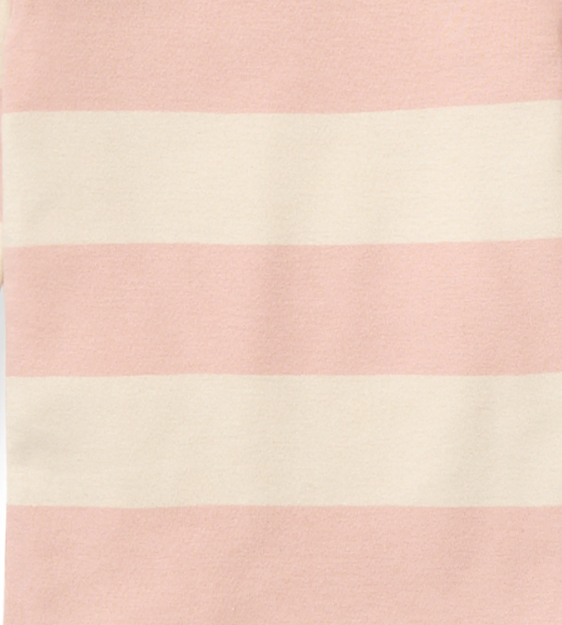 Rugby Stripe Organic Cotton Sleep & Play - Pink Sand - Image 8