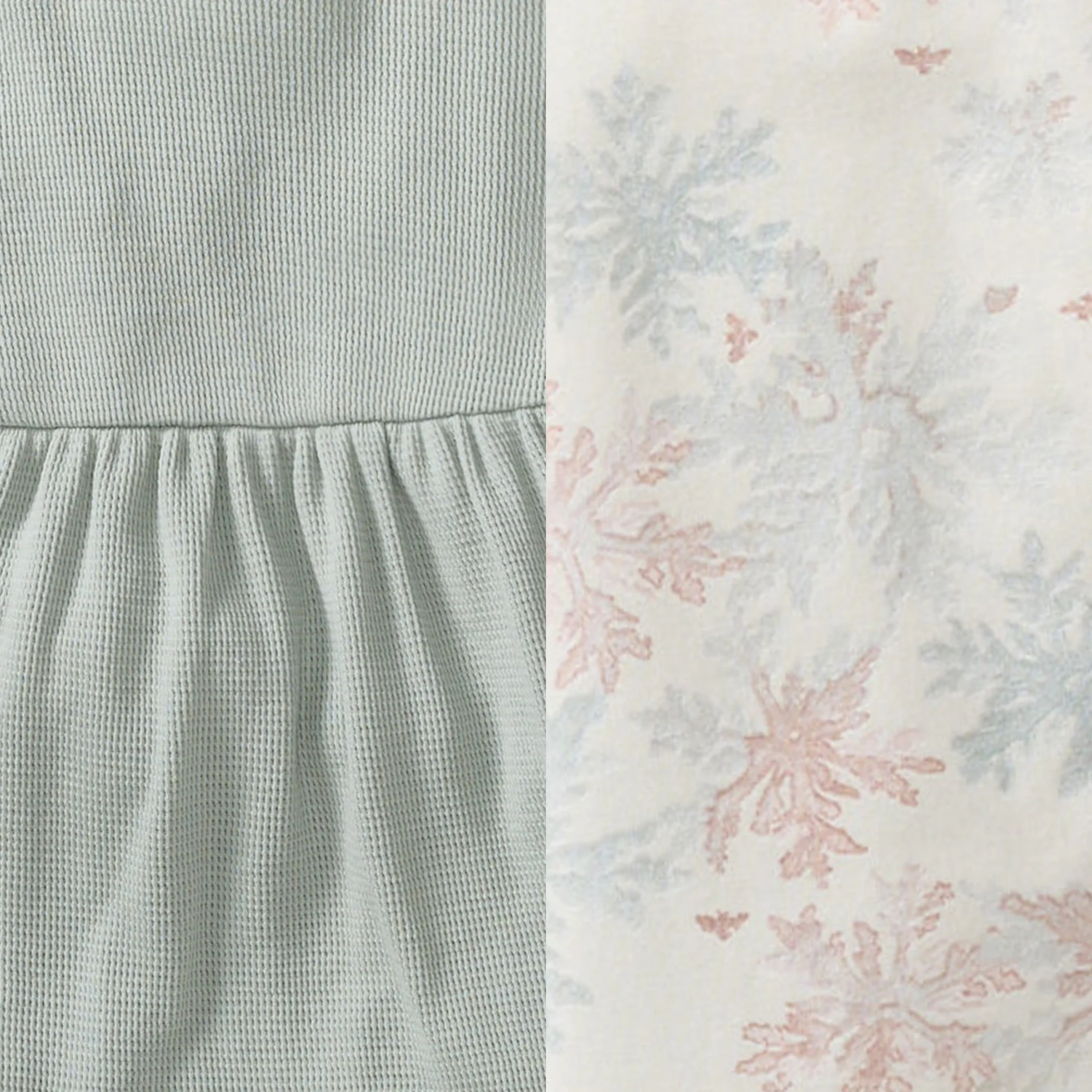 Snowflake Flurries Organic Tunic & Pants Set - Image 3