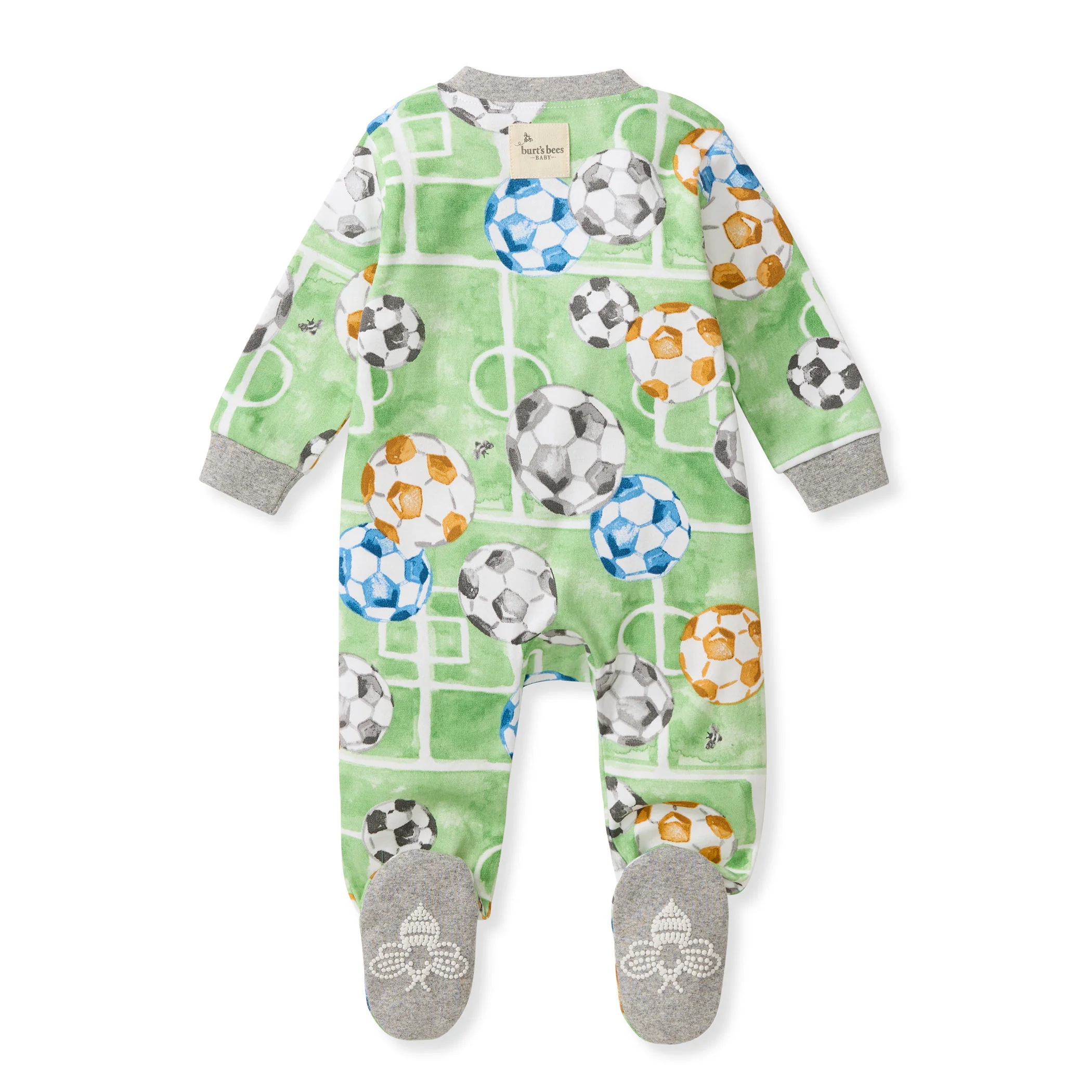 Soccer Field Organic Cotton Sleep & Play - Image 3